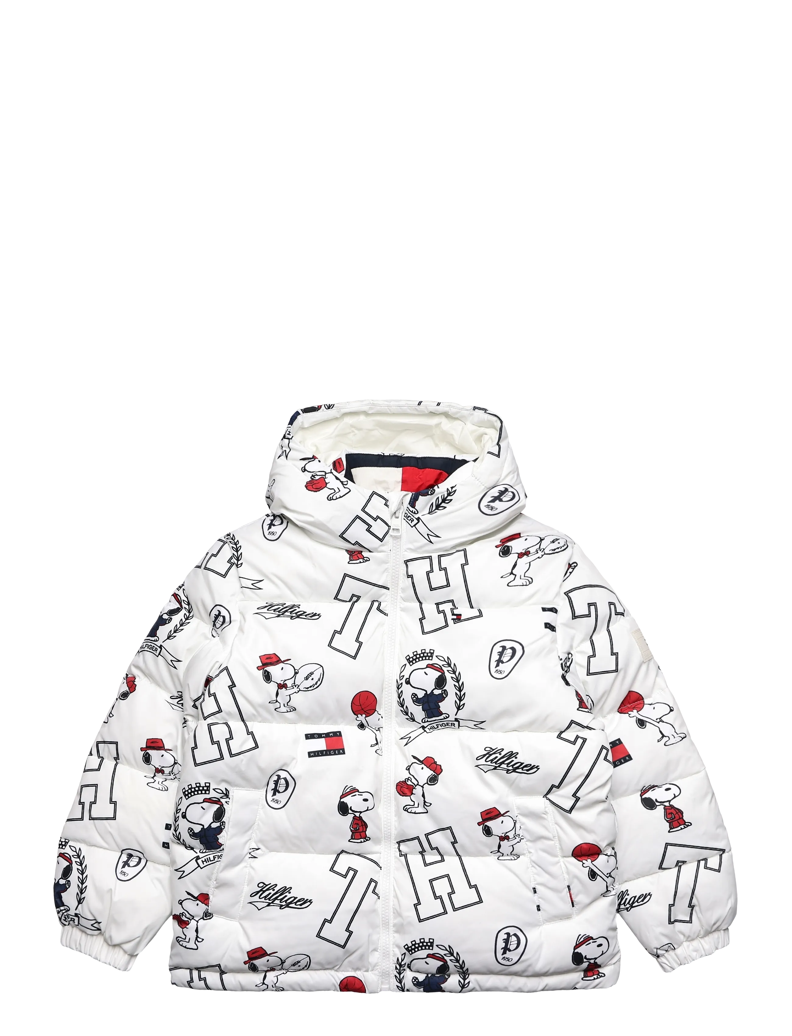 Tommy Hilfiger PEANUTS PUFFER JACKET - Nyheder - OFF WHITE / white