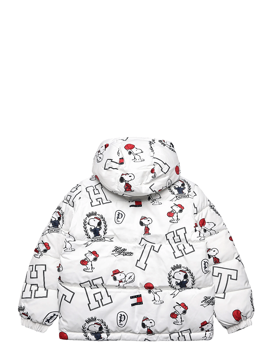 Tommy Hilfiger - PEANUTS PUFFER JACKET - talvejoped - off white - 2