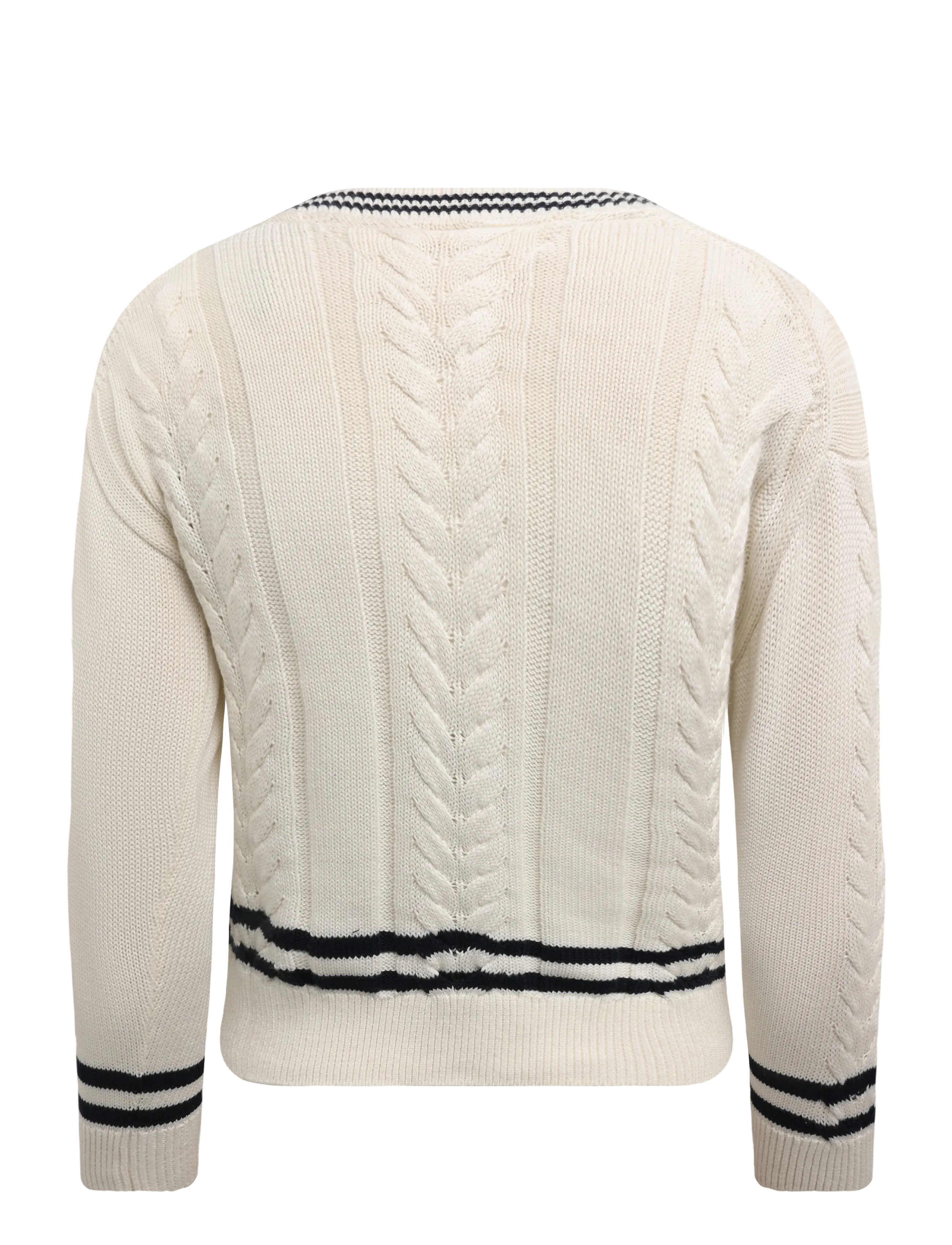 Tommy Hilfiger - PEANUTS CABLE SWEATER - stickade tröjor - ivory petal - 2