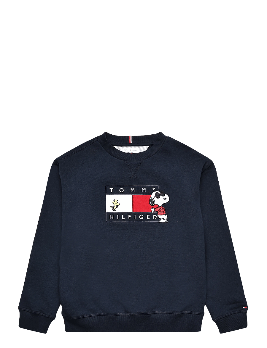 Tommy Hilfiger - PEANUTS CREWNECK - sweatshirts - dark blue - 1