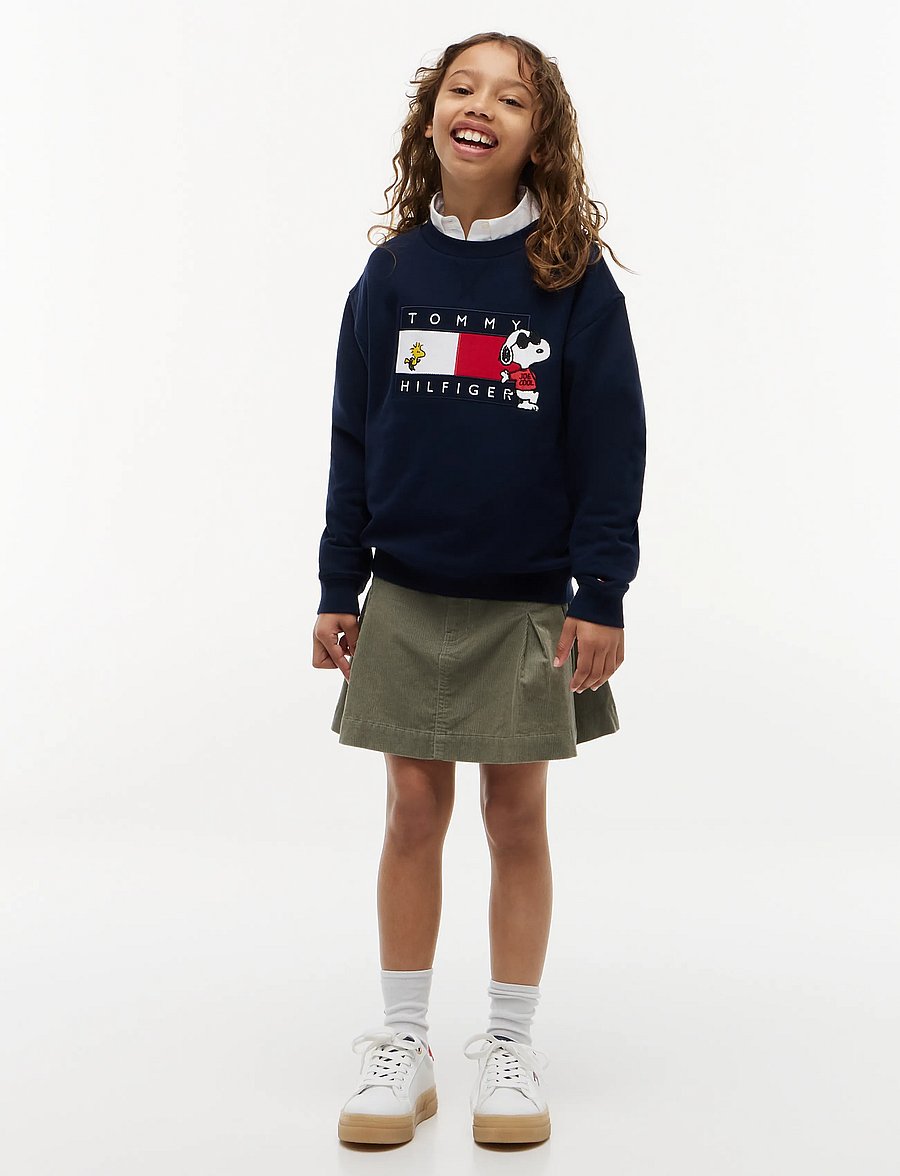 Tommy Hilfiger - PEANUTS CREWNECK - sweatshirts - dark blue - 0
