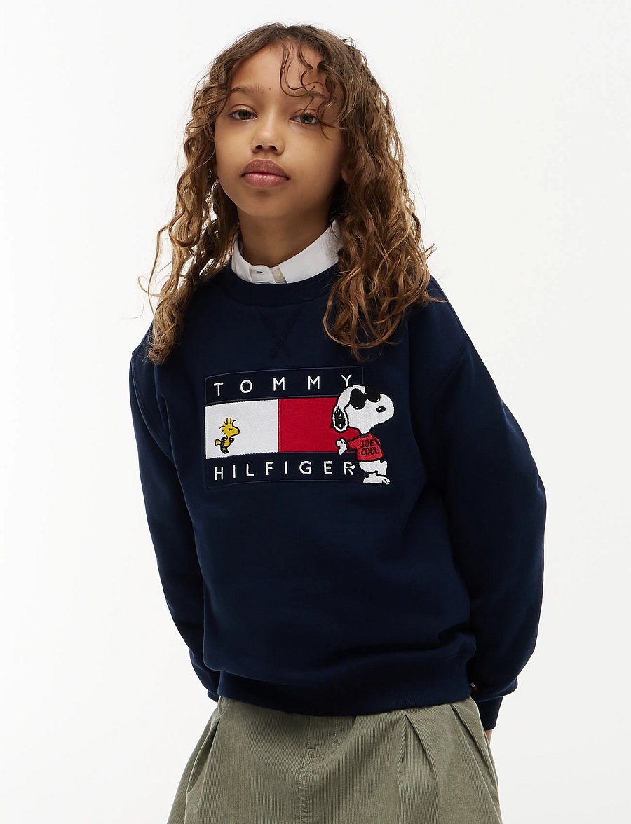 Tommy Hilfiger - PEANUTS CREWNECK - sweatshirts - dark blue - 3