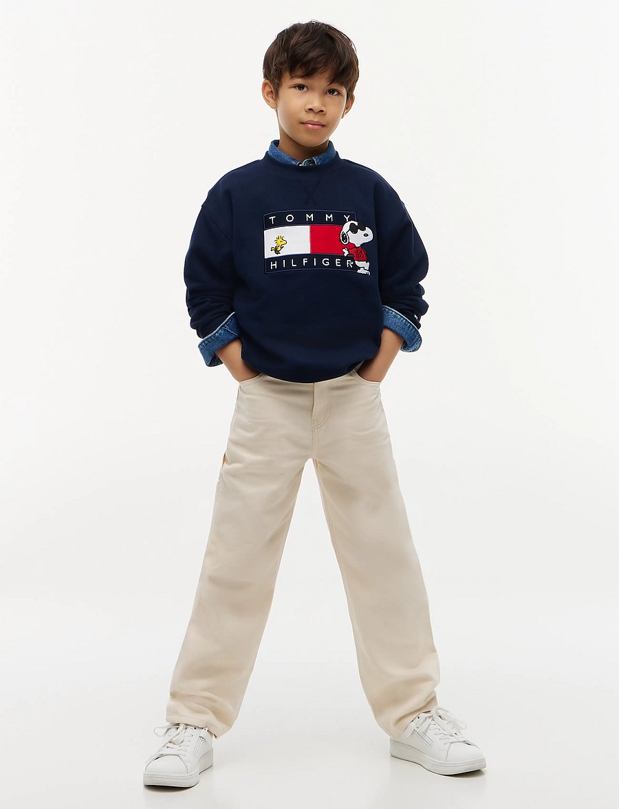 Tommy Hilfiger - PEANUTS CREWNECK - sweatshirts - dark blue - 5