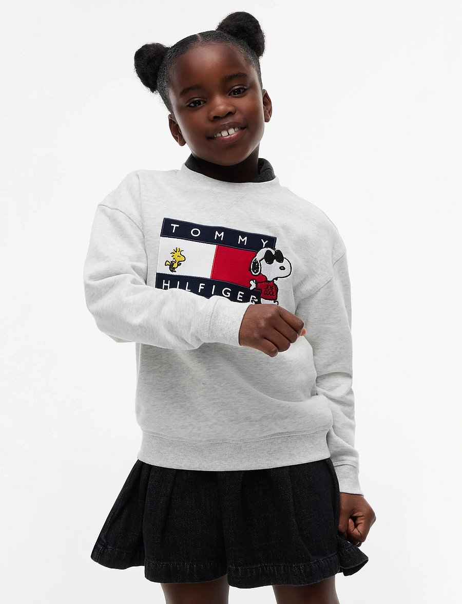 Tommy Hilfiger - PEANUTS CREWNECK - sweatshirts - grey heather - 3