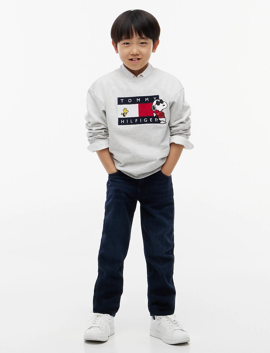 Tommy Hilfiger - PEANUTS CREWNECK - sweatshirts - grey heather - 5