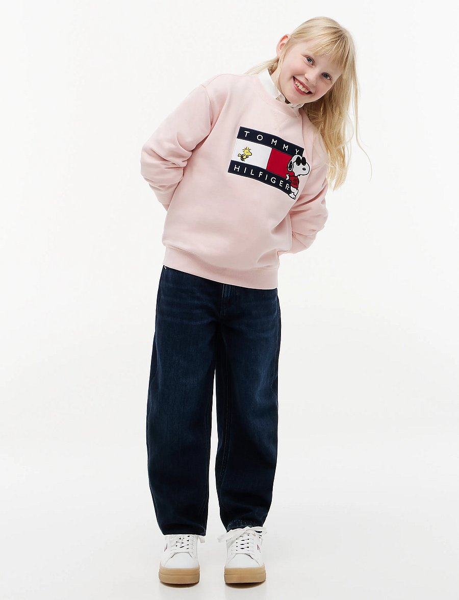 Tommy Hilfiger - PEANUTS CREWNECK - sweatshirts - whimsy pink - 0