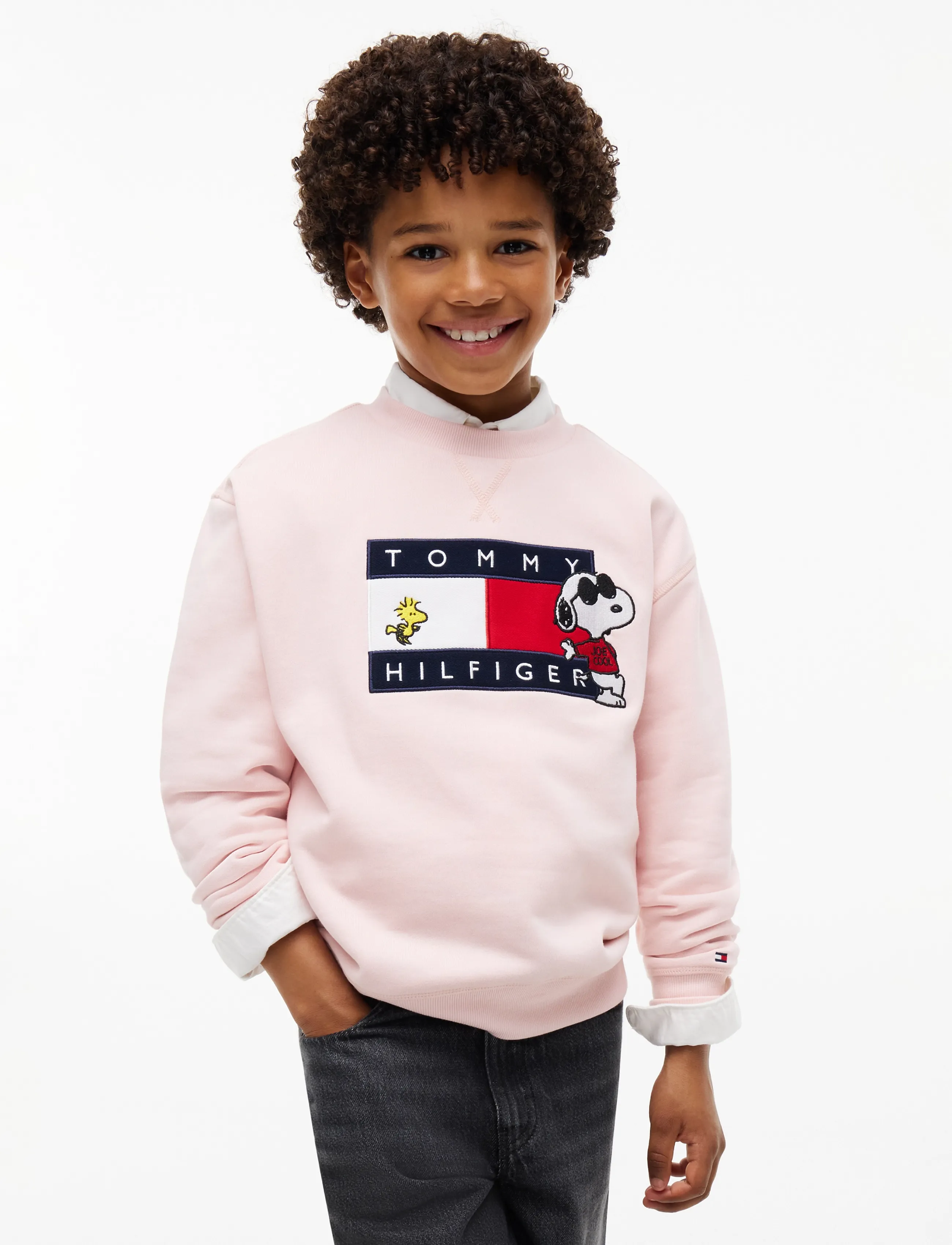 Tommy Hilfiger - PEANUTS CREWNECK - whimsy pink - 4