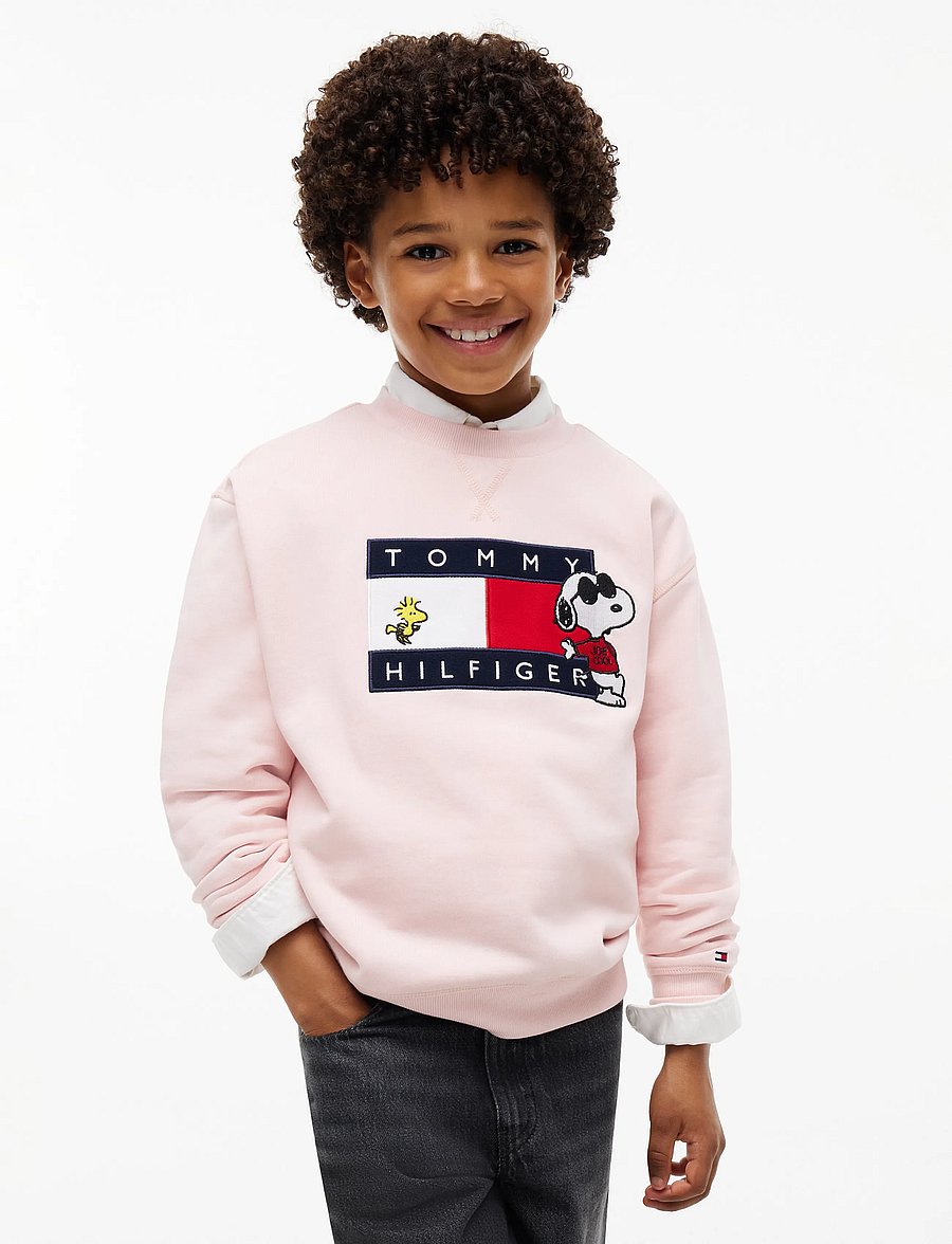 Tommy Hilfiger - PEANUTS CREWNECK - sweatshirts - whimsy pink - 4