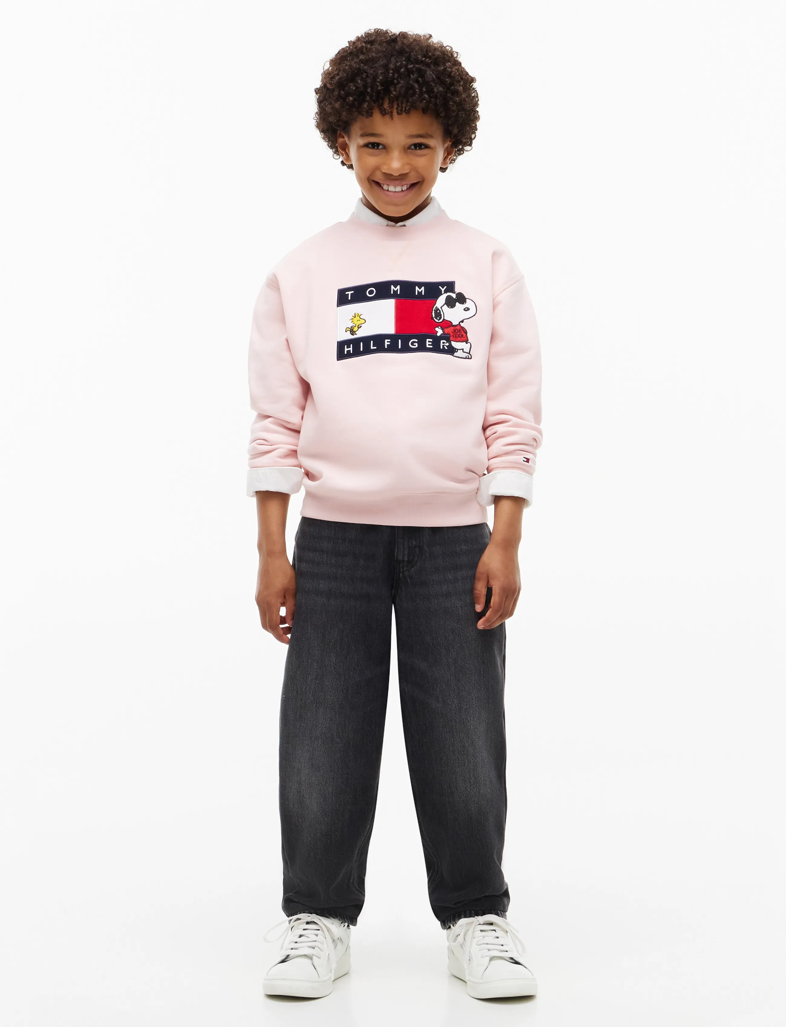 Tommy Hilfiger - PEANUTS CREWNECK - whimsy pink - 5