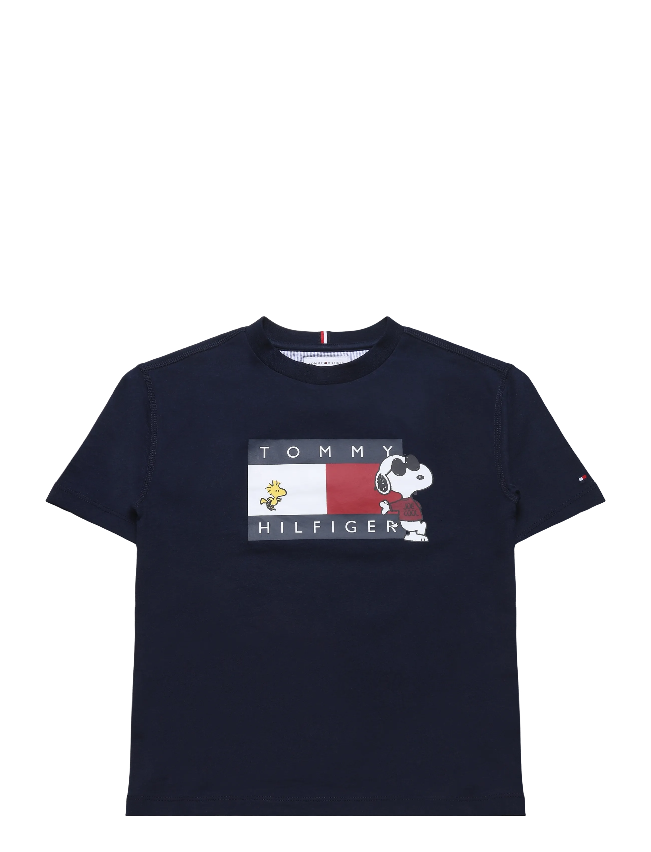 Tommy Hilfiger PEANUTS GRAPHIC TEE SS - New Arrivals - DARK BLUE / navy