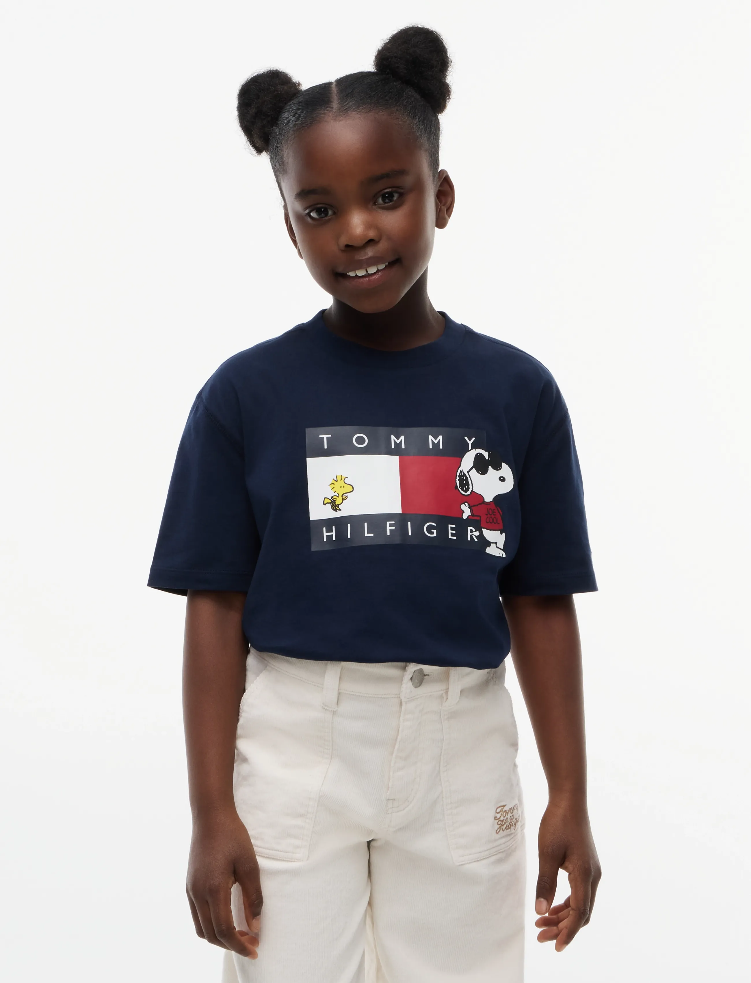 Tommy Hilfiger - PEANUTS GRAPHIC TEE SS - short-sleeved t-shirts - dark blue - 3