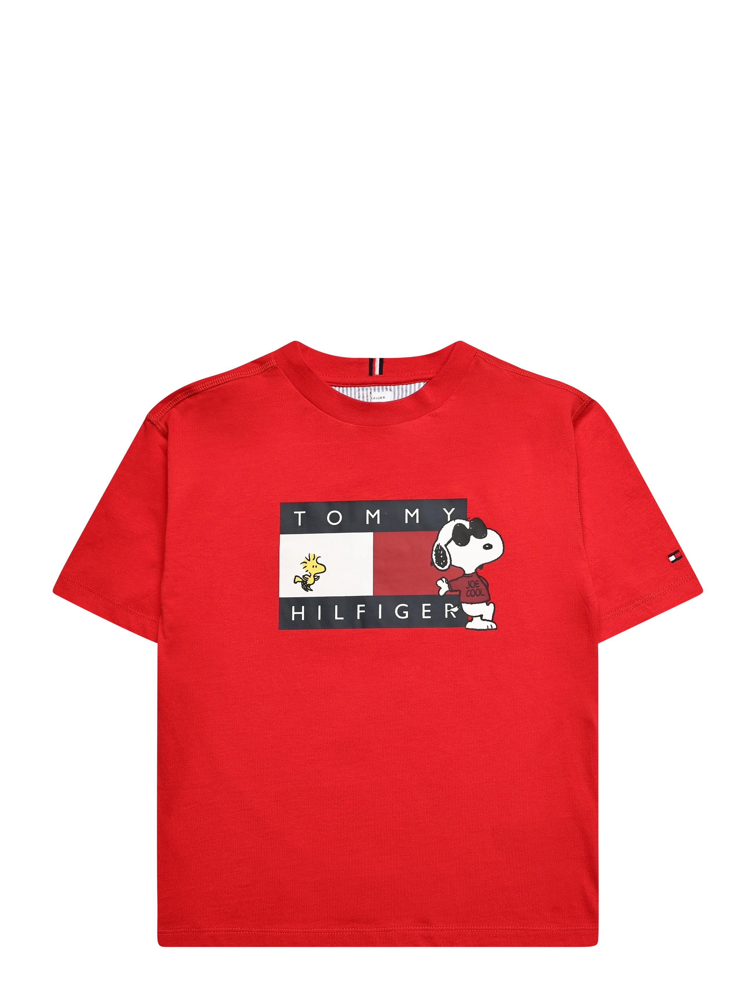 Tommy Hilfiger PEANUTS GRAPHIC TEE SS - Nyheder - RED GLARE / red
