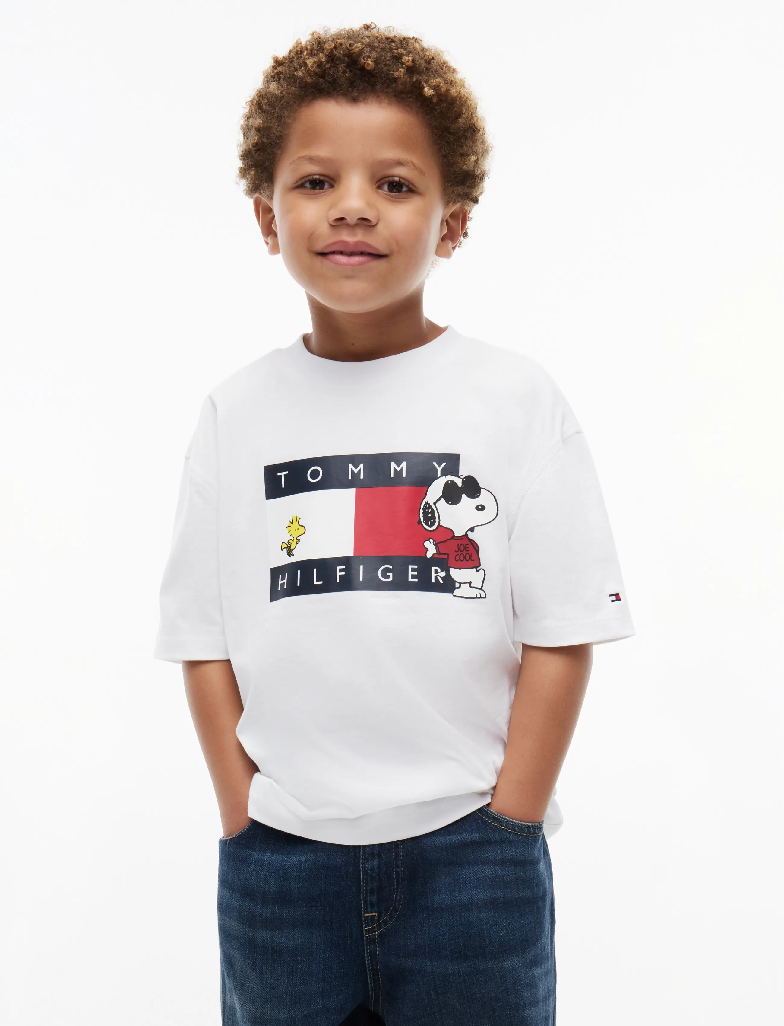Tommy Hilfiger - PEANUTS GRAPHIC TEE SS - kurzärmelige - white - 4