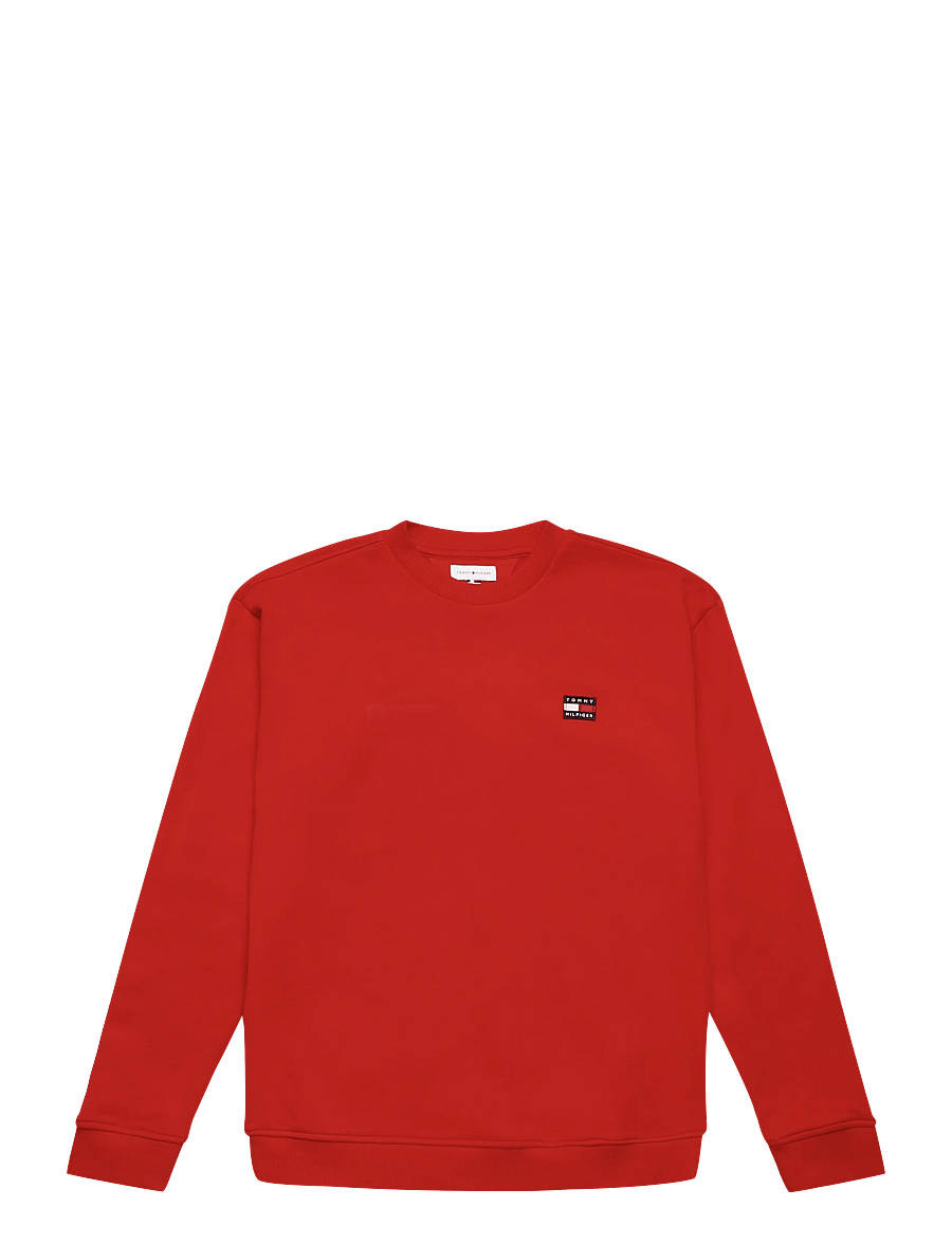 Tommy Hilfiger - FLAG HERITAGE CREWNECK - dressipluusid - red glare - 1