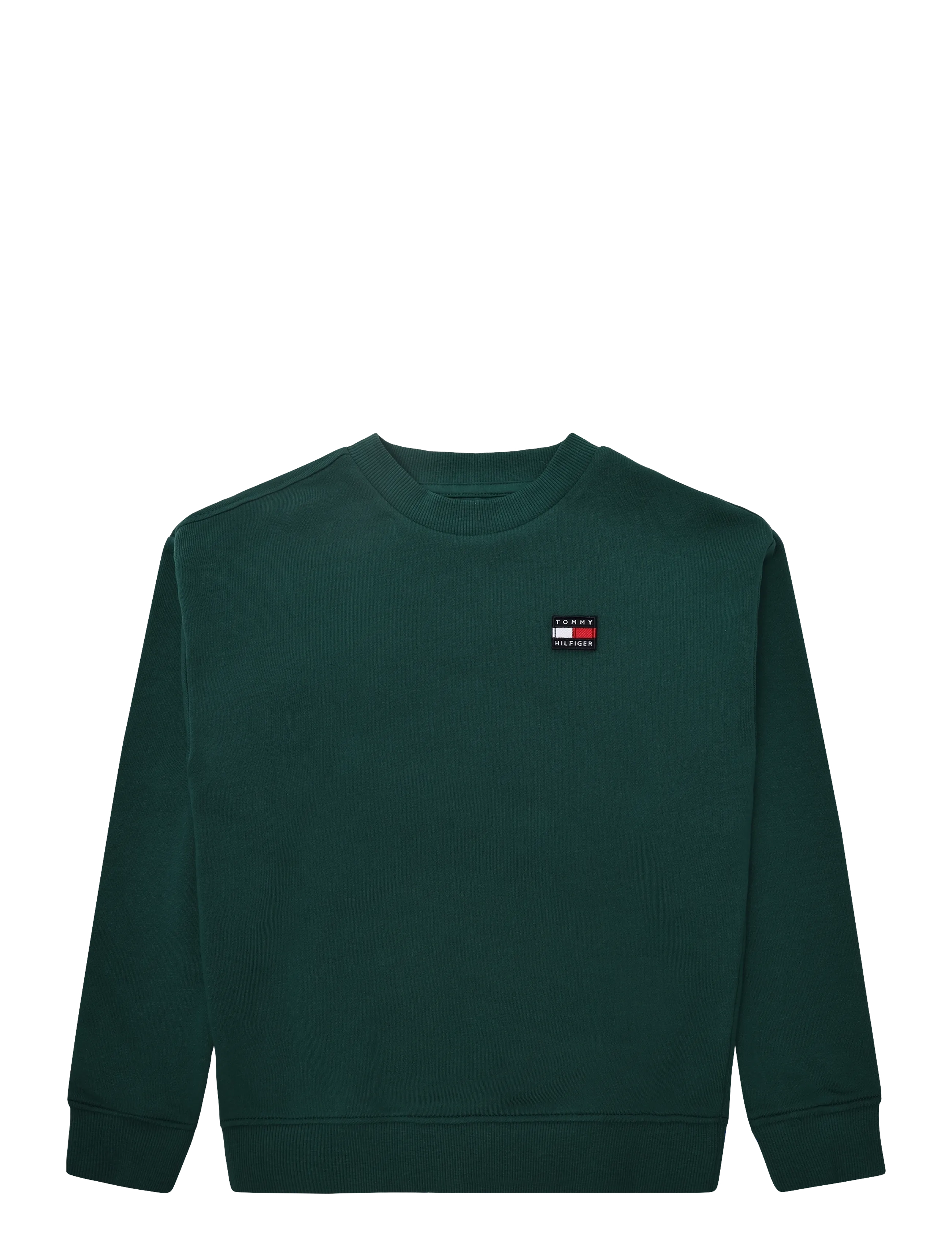 Tommy Hilfiger - FLAG HERITAGE CREWNECK - sweatshirts - rural green - 1