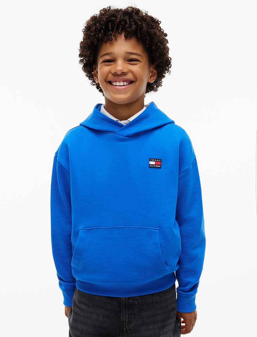 Tommy Hilfiger - FLAG HERITAGE HOODIE - hoodies - vibrant blue - 4