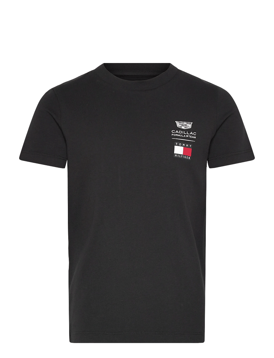 Tommy Hilfiger - TH X CF1 LOGO TEE - t-shirts à manches courtes - black - 1