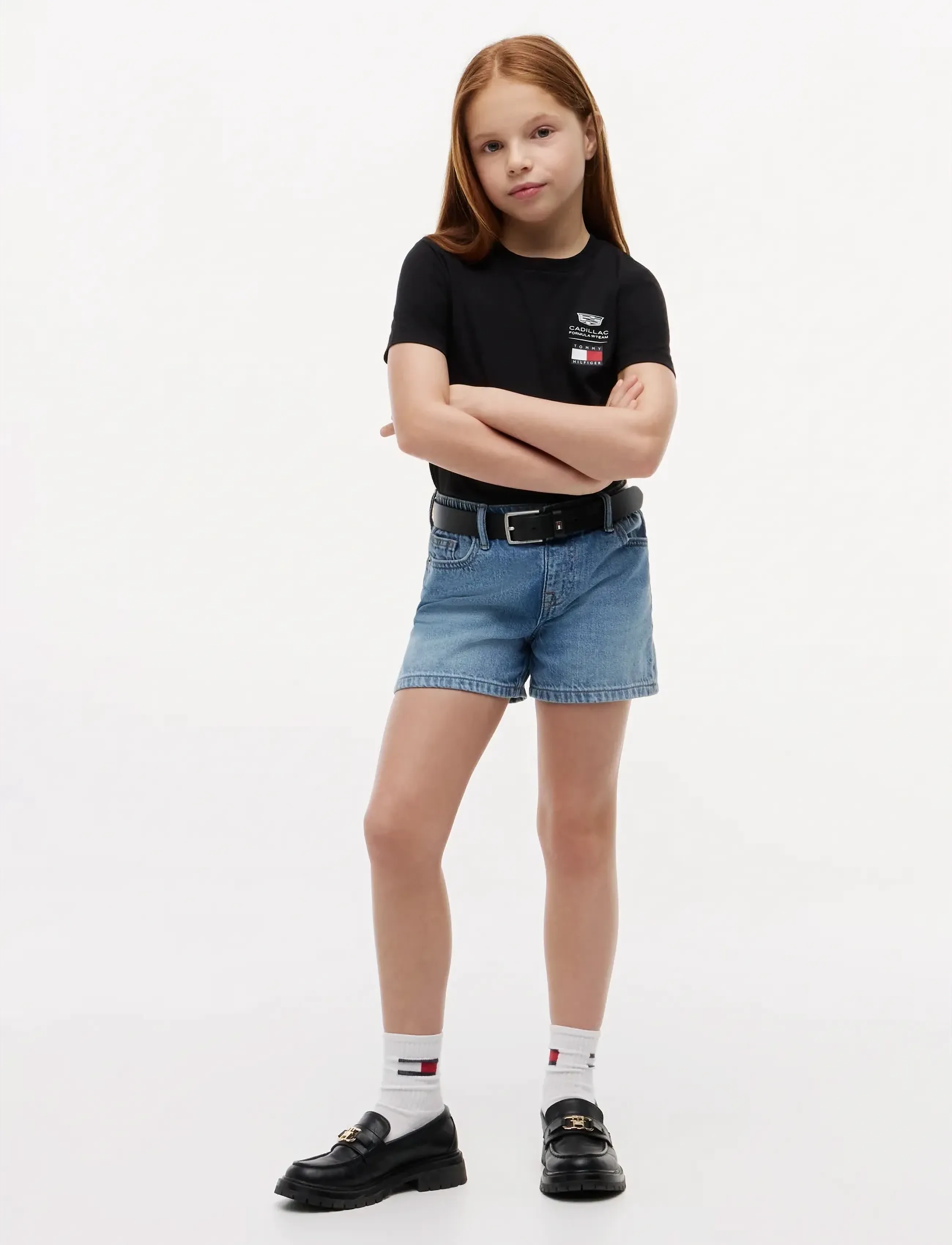 Tommy Hilfiger - TH X CF1 LOGO TEE - lühikeste varrukatega t-särgid - black - 4