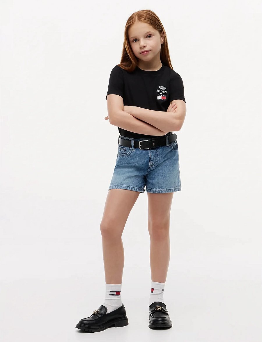 Tommy Hilfiger - TH X CF1 LOGO TEE - t-shirts à manches courtes - black - 4