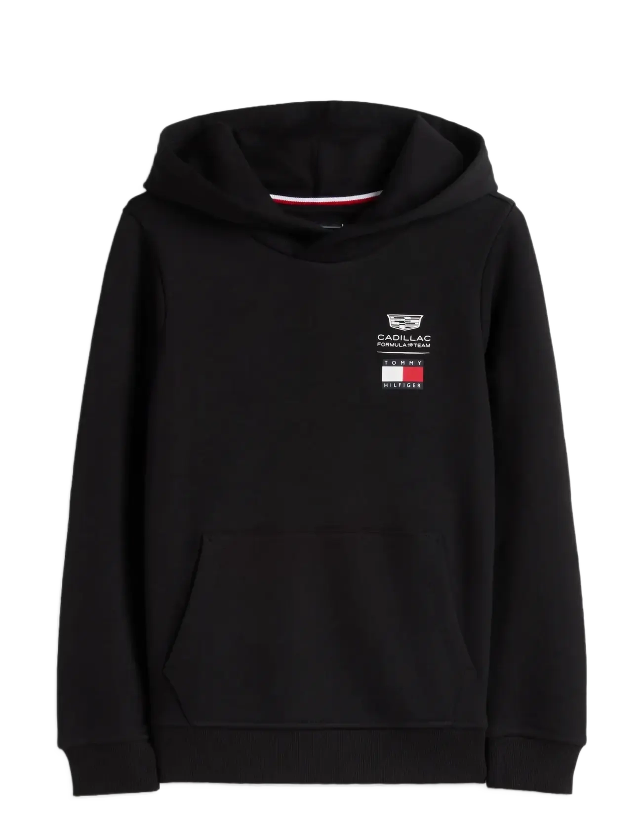 Tommy Hilfiger TH X CF1 LOGO HOODIE - Kläder - BLACK / black