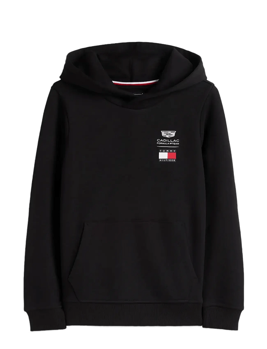 Tommy Hilfiger - TH X CF1 LOGO HOODIE - kapuutsiga pusad - black - 1