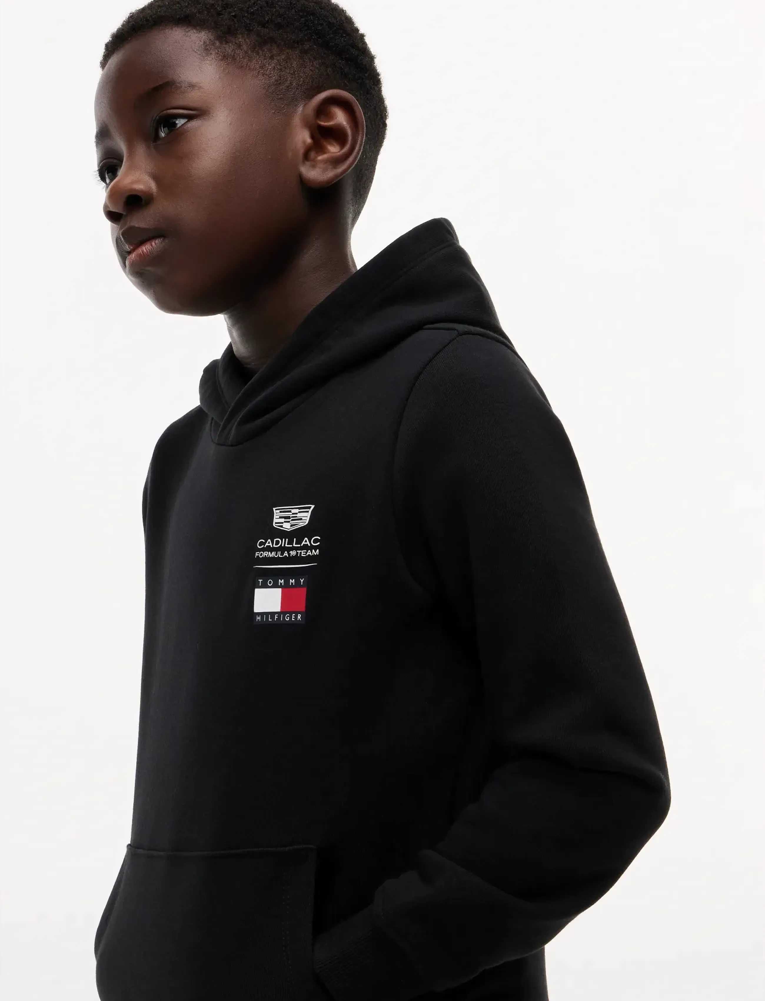 Tommy Hilfiger - TH X CF1 LOGO HOODIE - hoodies - black - 2