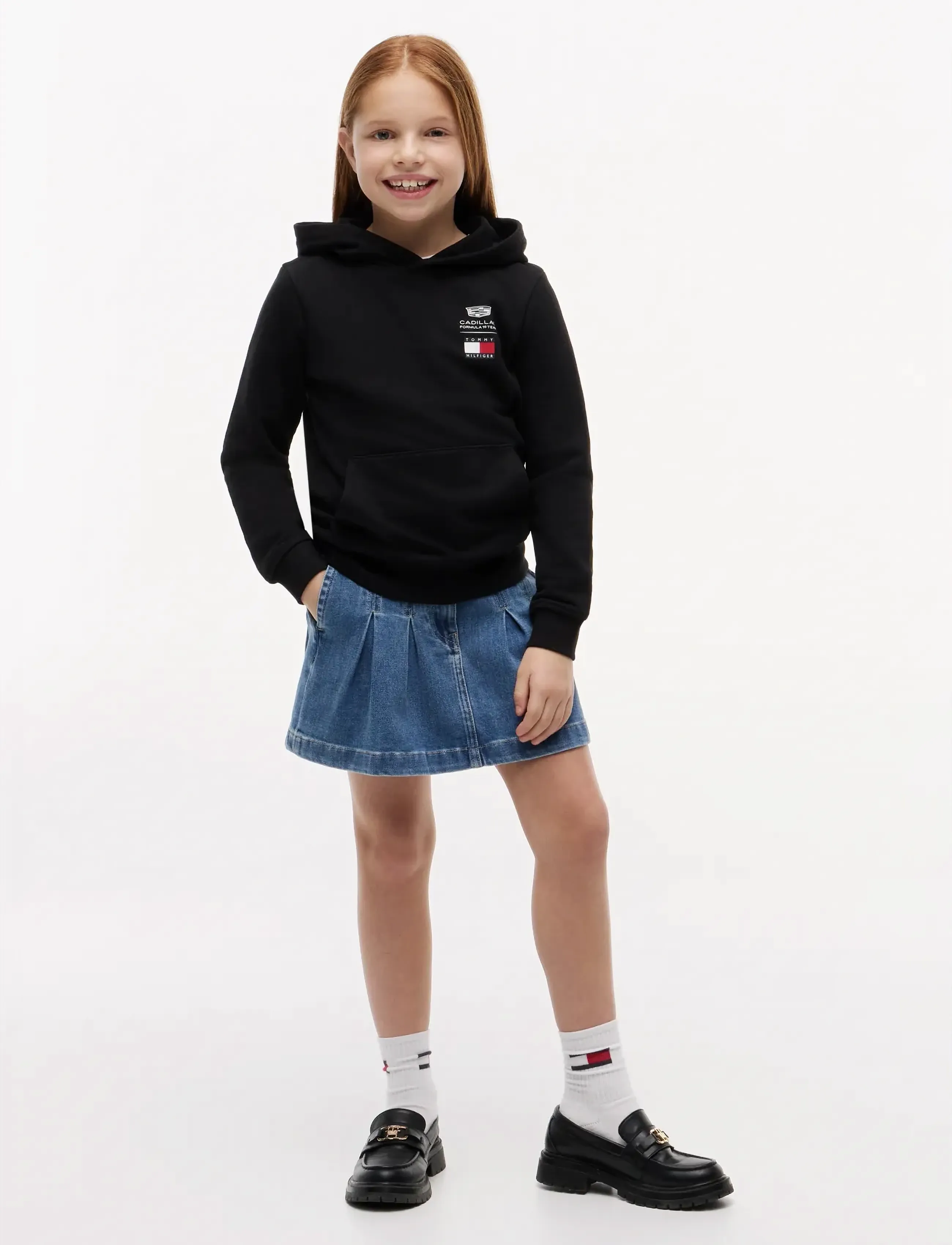Tommy Hilfiger - TH X CF1 LOGO HOODIE - hoodies - black - 5