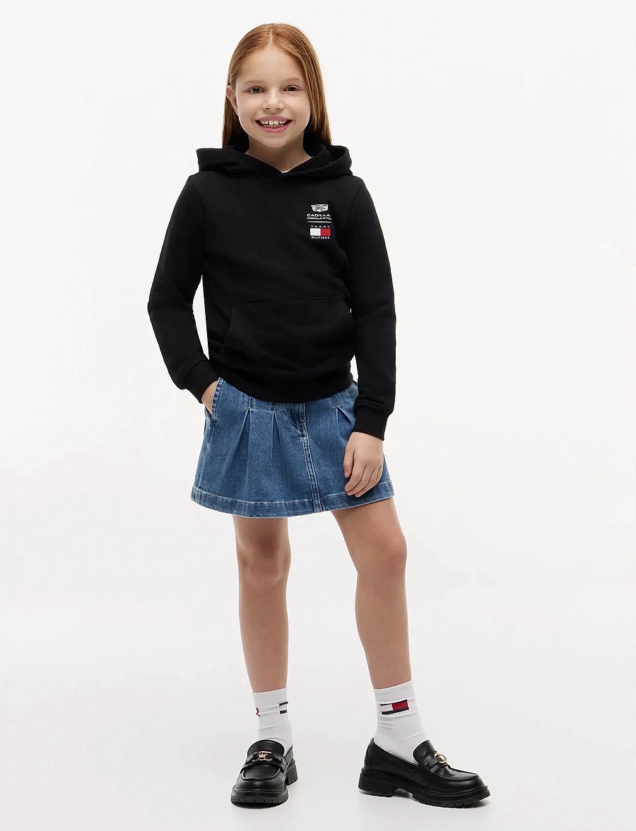 Tommy Hilfiger - TH X CF1 LOGO HOODIE - kapuutsiga pusad - black - 5