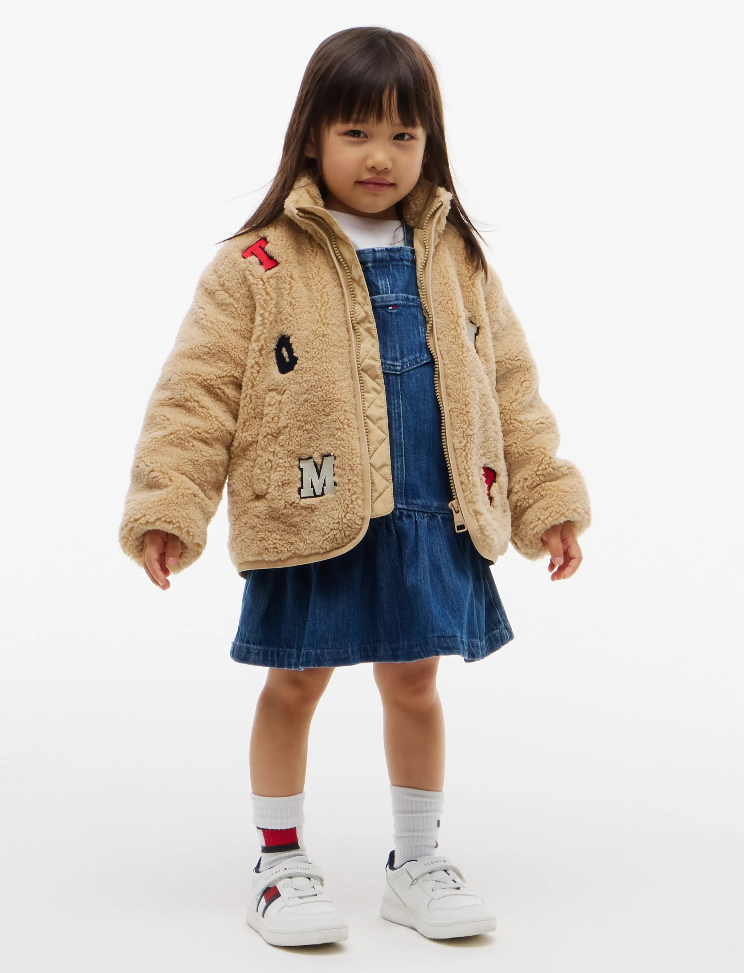 Tommy Hilfiger - LU TEDDY JACKET - fleecejackor - gentle gold - 0