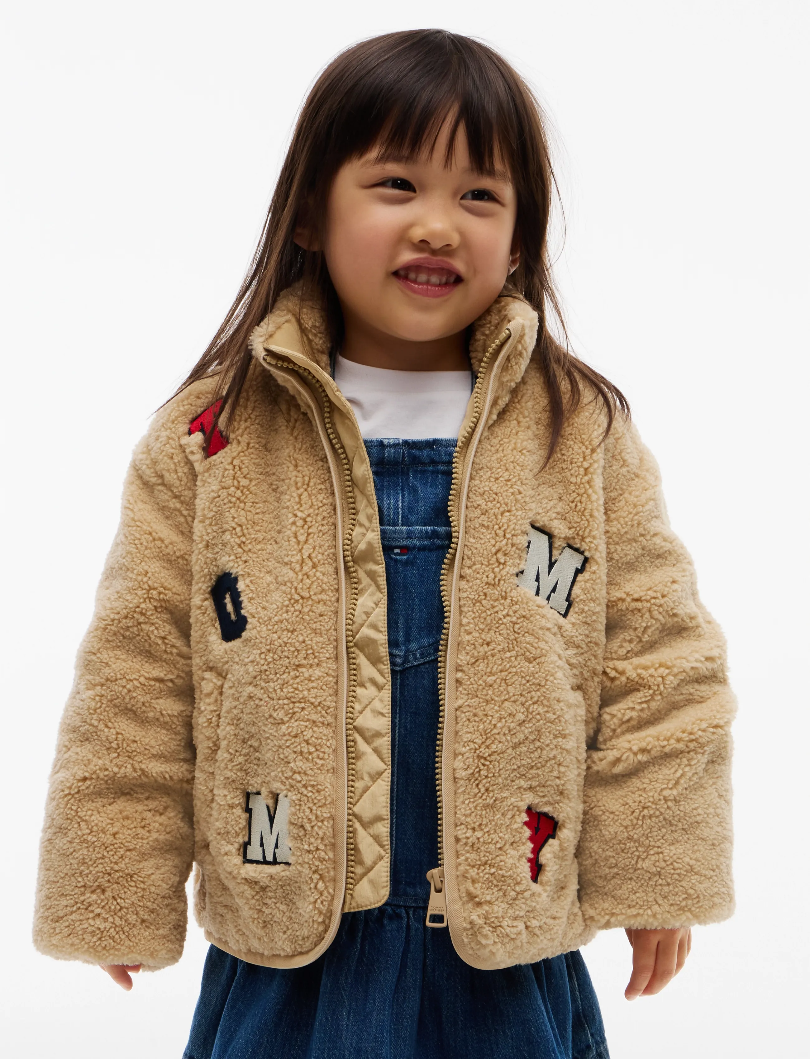 Tommy Hilfiger - LU TEDDY JACKET - fleecejackor - gentle gold - 2