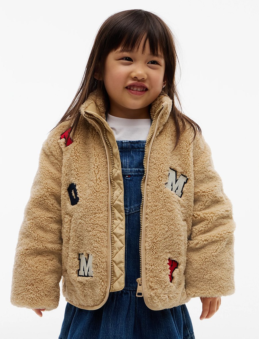 Tommy Hilfiger - LU TEDDY JACKET - fleecejackor - gentle gold - 2
