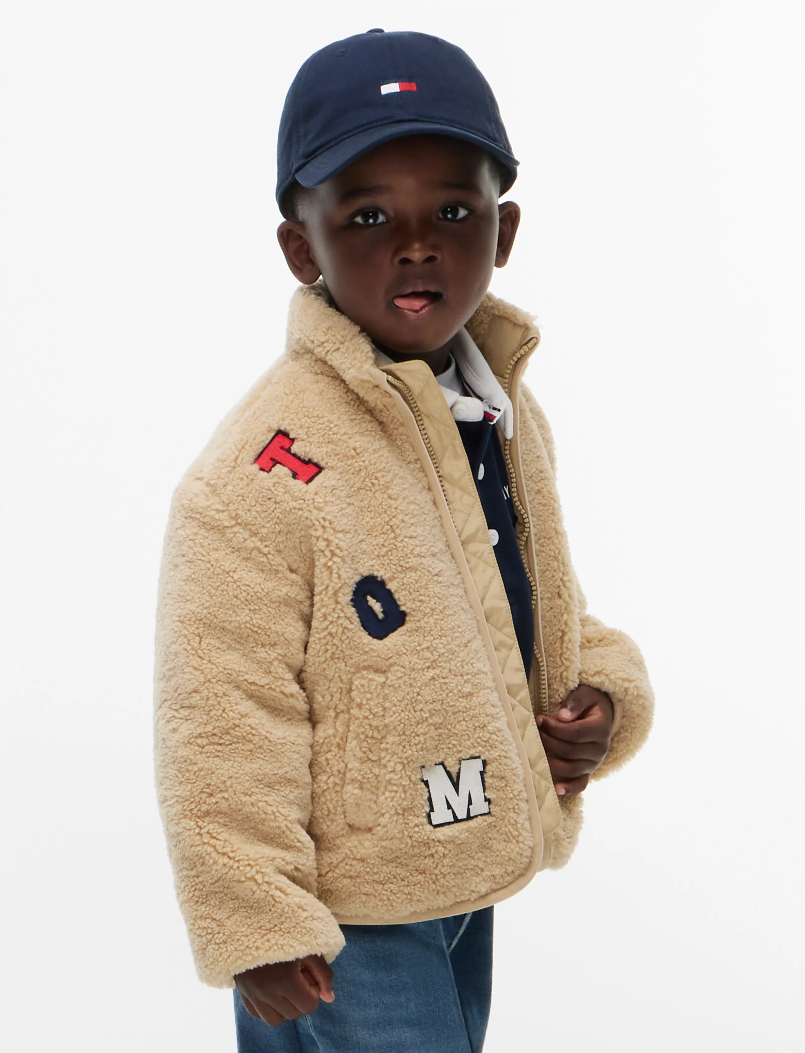 Tommy Hilfiger - LU TEDDY JACKET - fleecejackor - gentle gold - 3