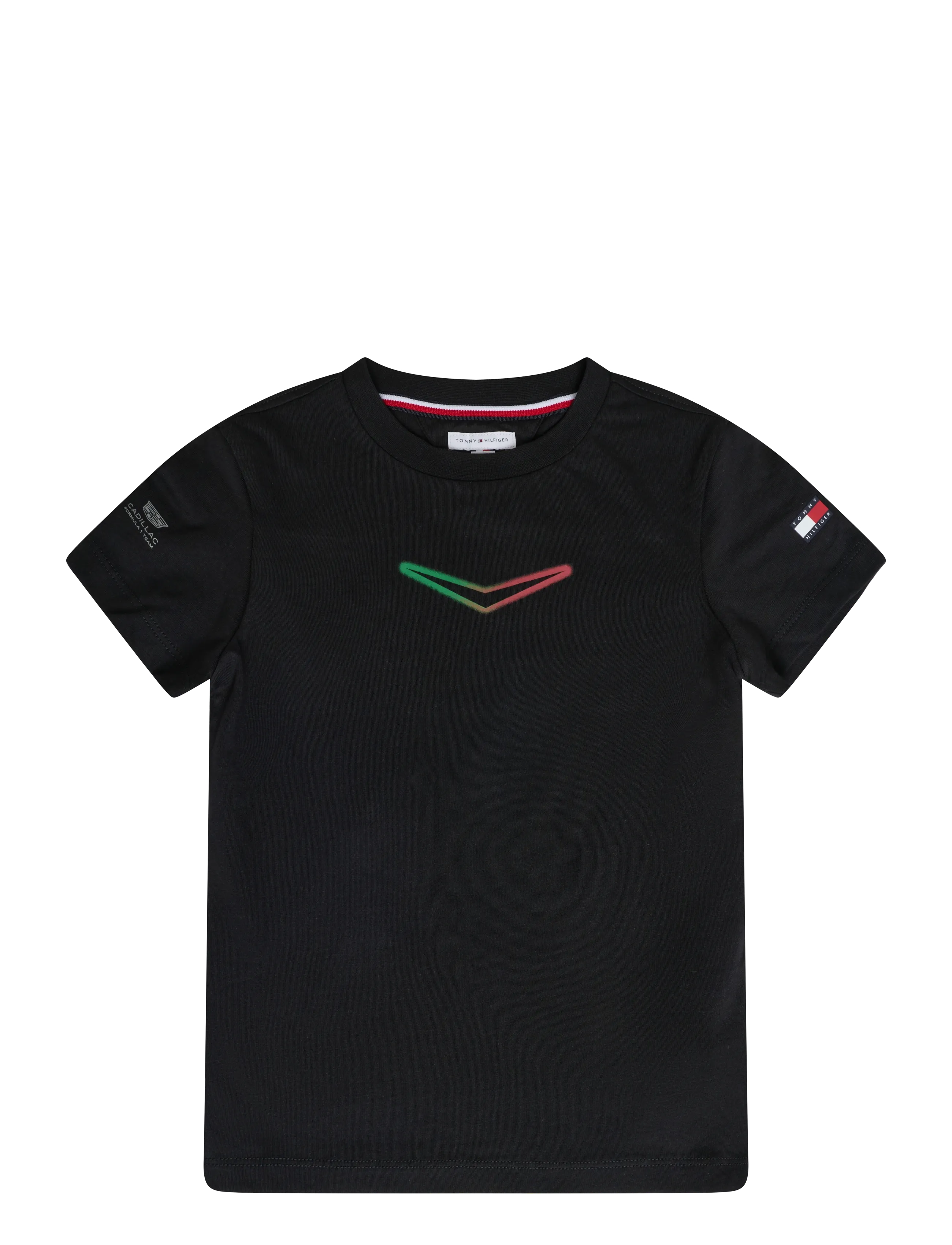 Tommy Hilfiger TH X CF1 MEXICO CHEVRON TEE - Kläder - BLACK / black