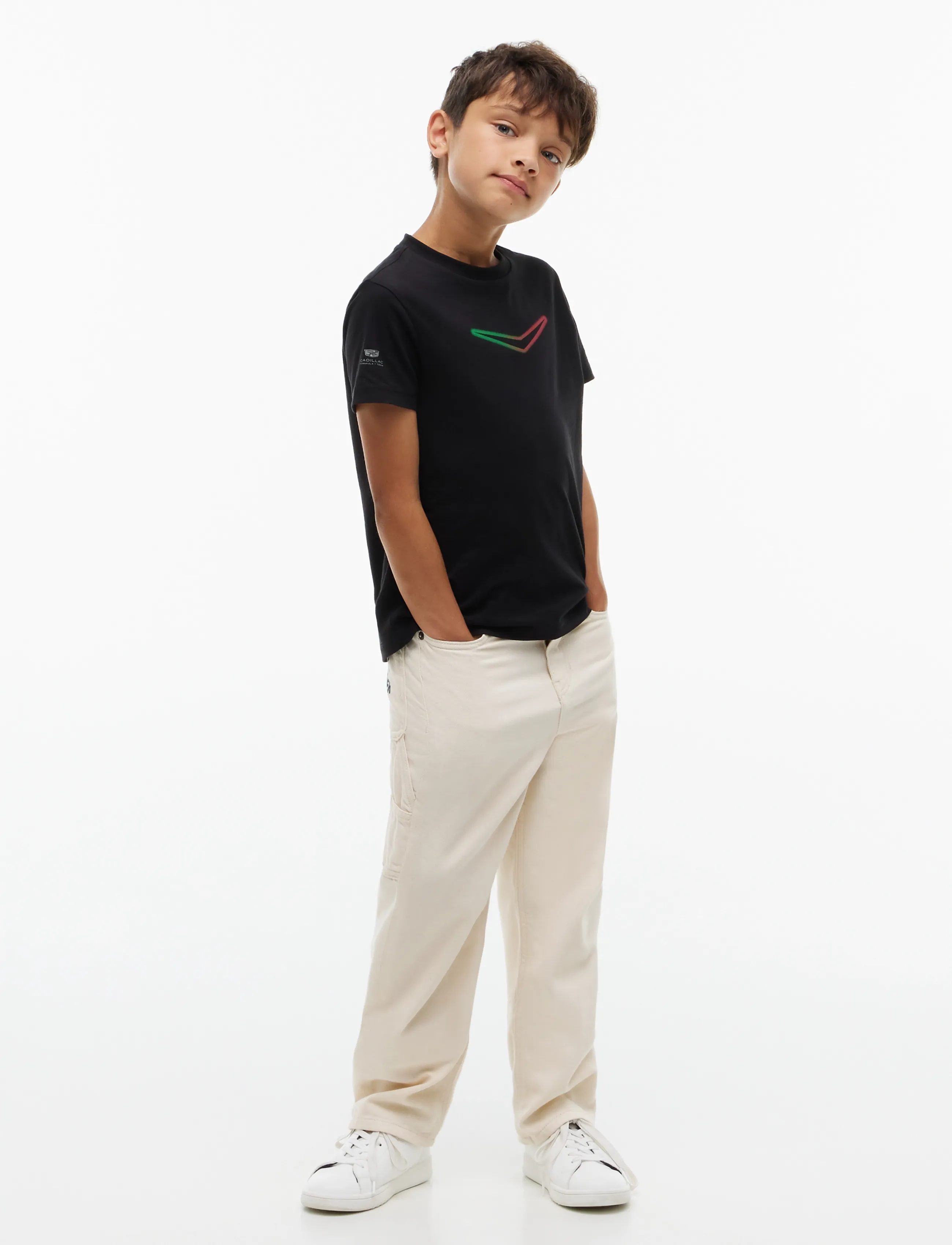 Tommy Hilfiger - TH X CF1 MEXICO CHEVRON TEE - kortärmade t-shirts - black - 5