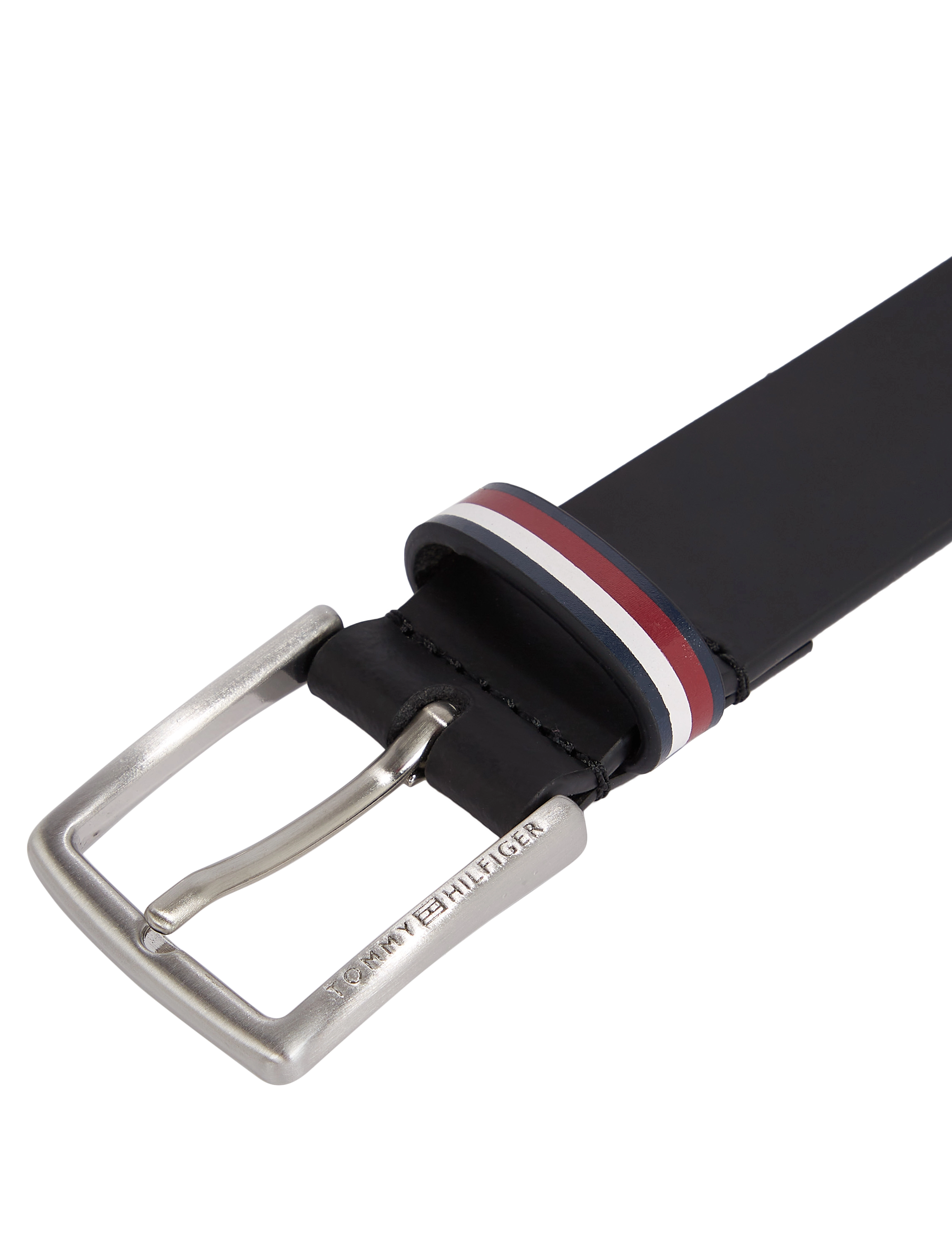 Tommy Hilfiger - LEATHER BELT - black - 2