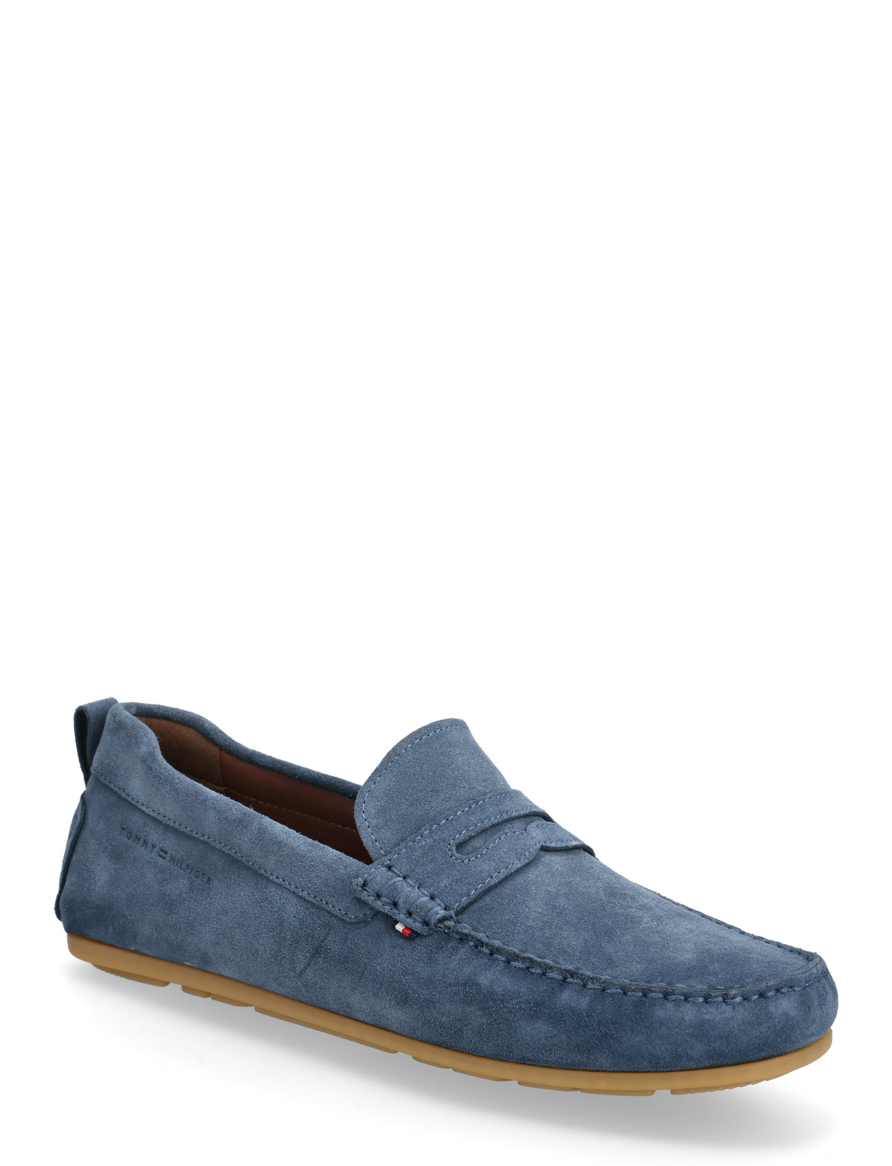 Tommy Hilfiger Core Hilfiegr Suede Driver - Cream - 41 1
