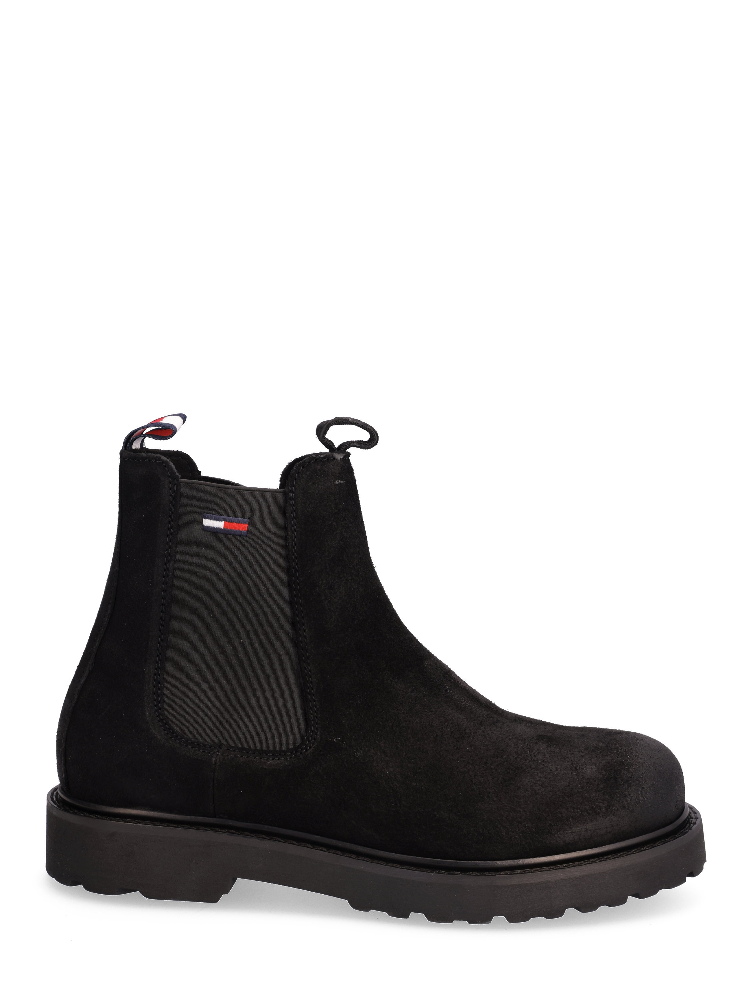 Tommy Hilfiger - TOMMY JEANS SUEDE CHELSEA BOOT - black - 1