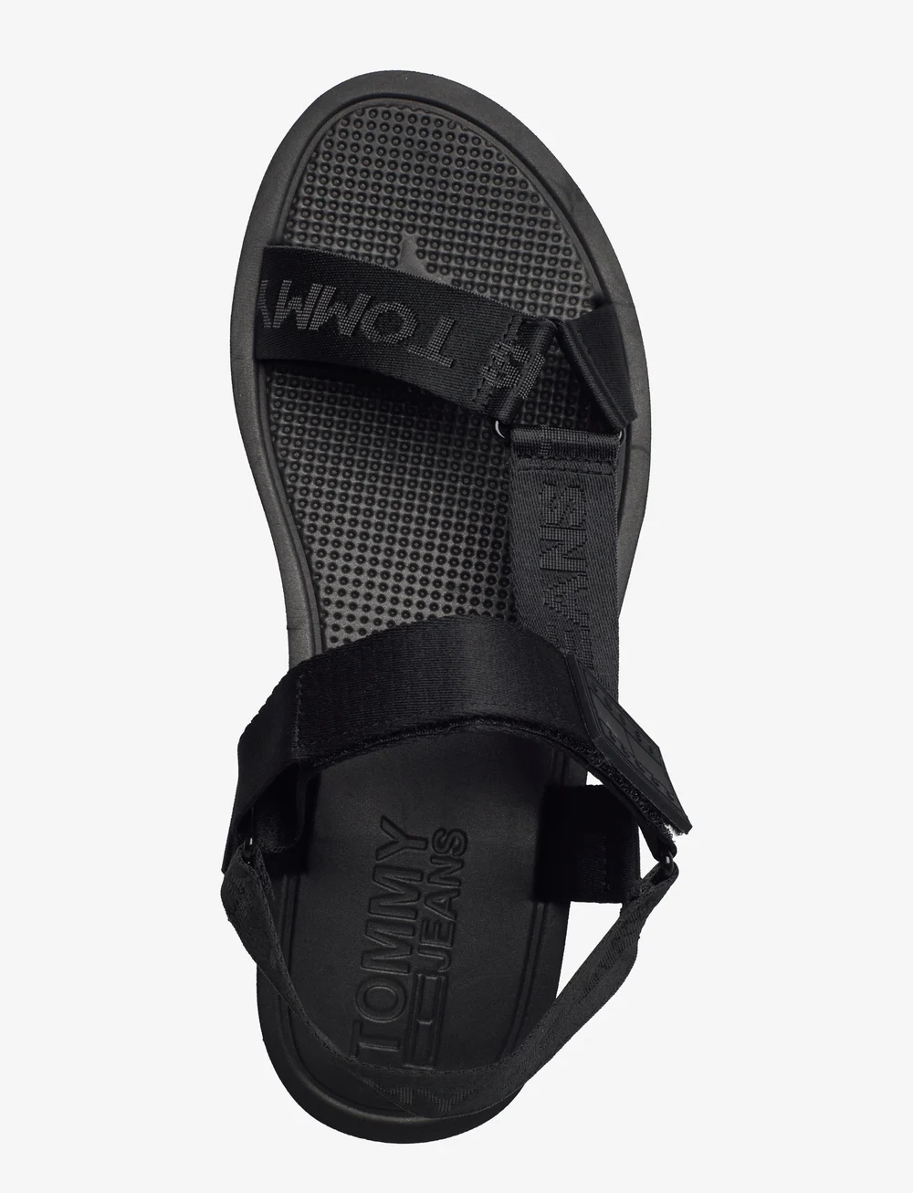 Tommy hilfiger discount black flip flops