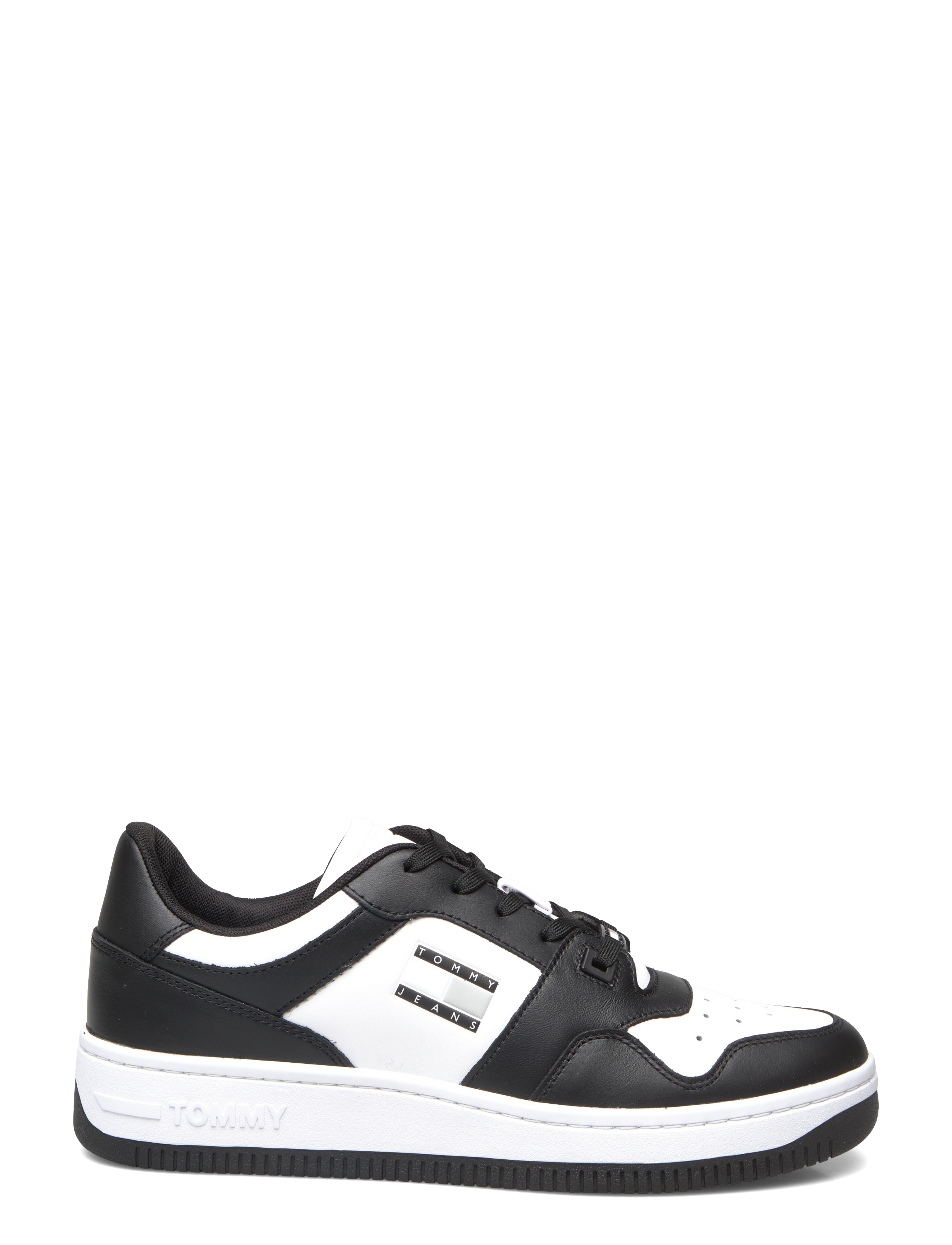 Tommy Hilfiger - TOMMY JEANS BASKET LEATHER - black - 1