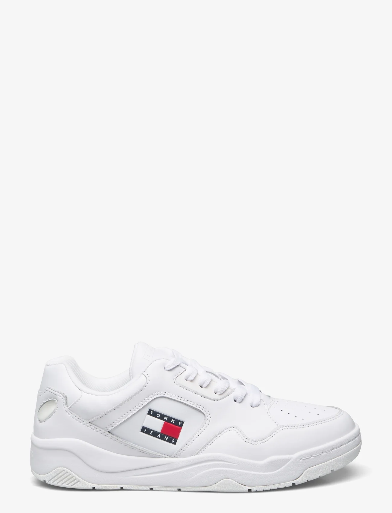 Tommy Hilfiger - TJM LEATHER OUTSOLE COLOR - lave sneakers - white - 1