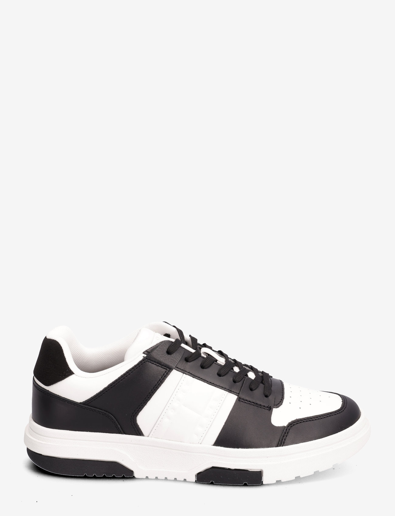 Tommy Hilfiger - THE BROOKLYN LEATHER - lave sneakers - black/ecru - 1