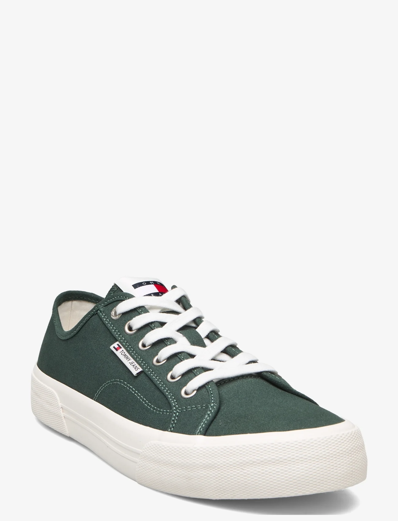 Tommy Hilfiger - TJM  LACE UP CANVAS COLOR - sportiniai bateliai - tahoe forest - 0