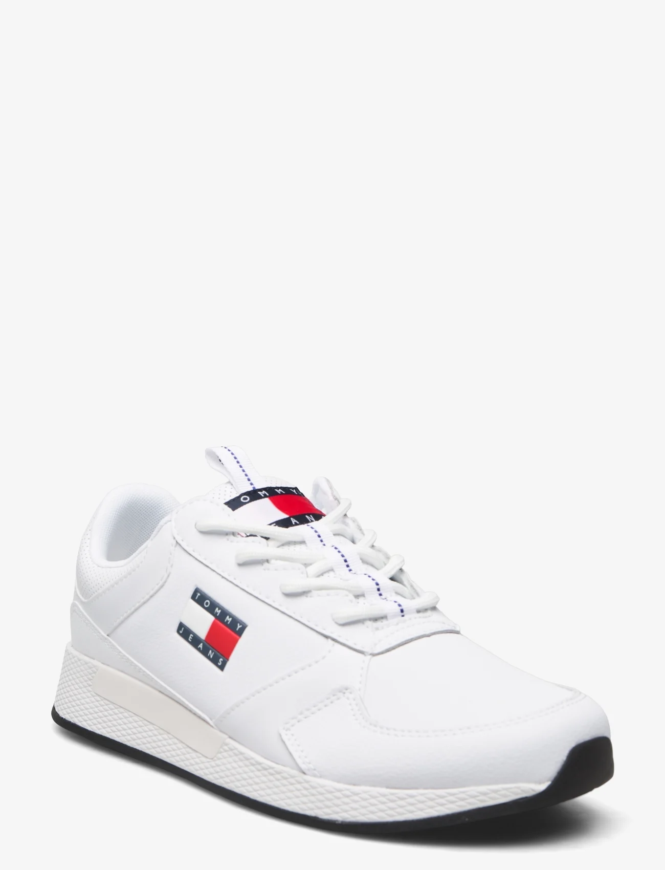 Tommy Hilfiger - TOMMY JEANS FLEXI RUNNER - lave sneakers - white - 0