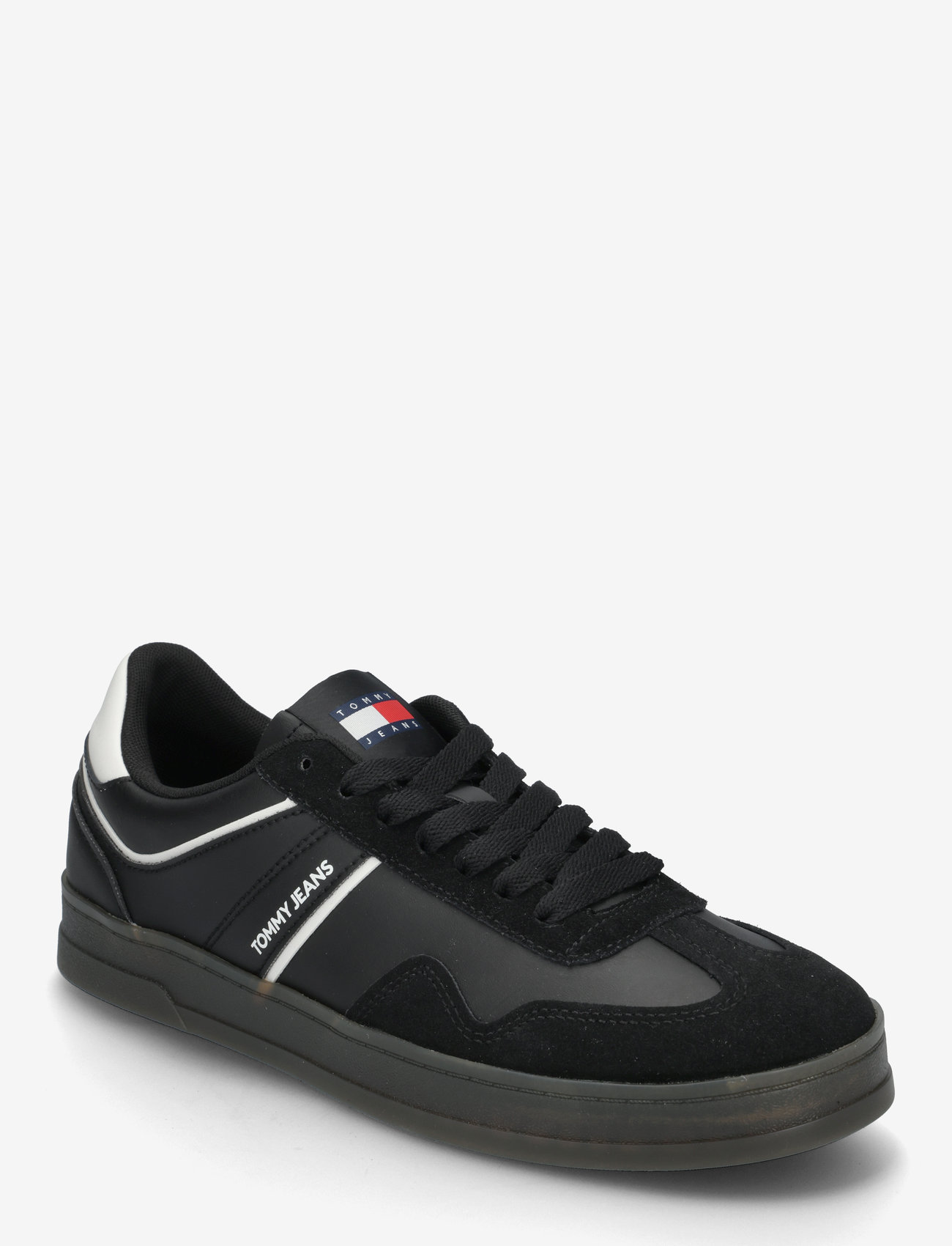 Black Retro Tommy Jeans Sneaker Tommy Hilfiger Tjm Leather Retro