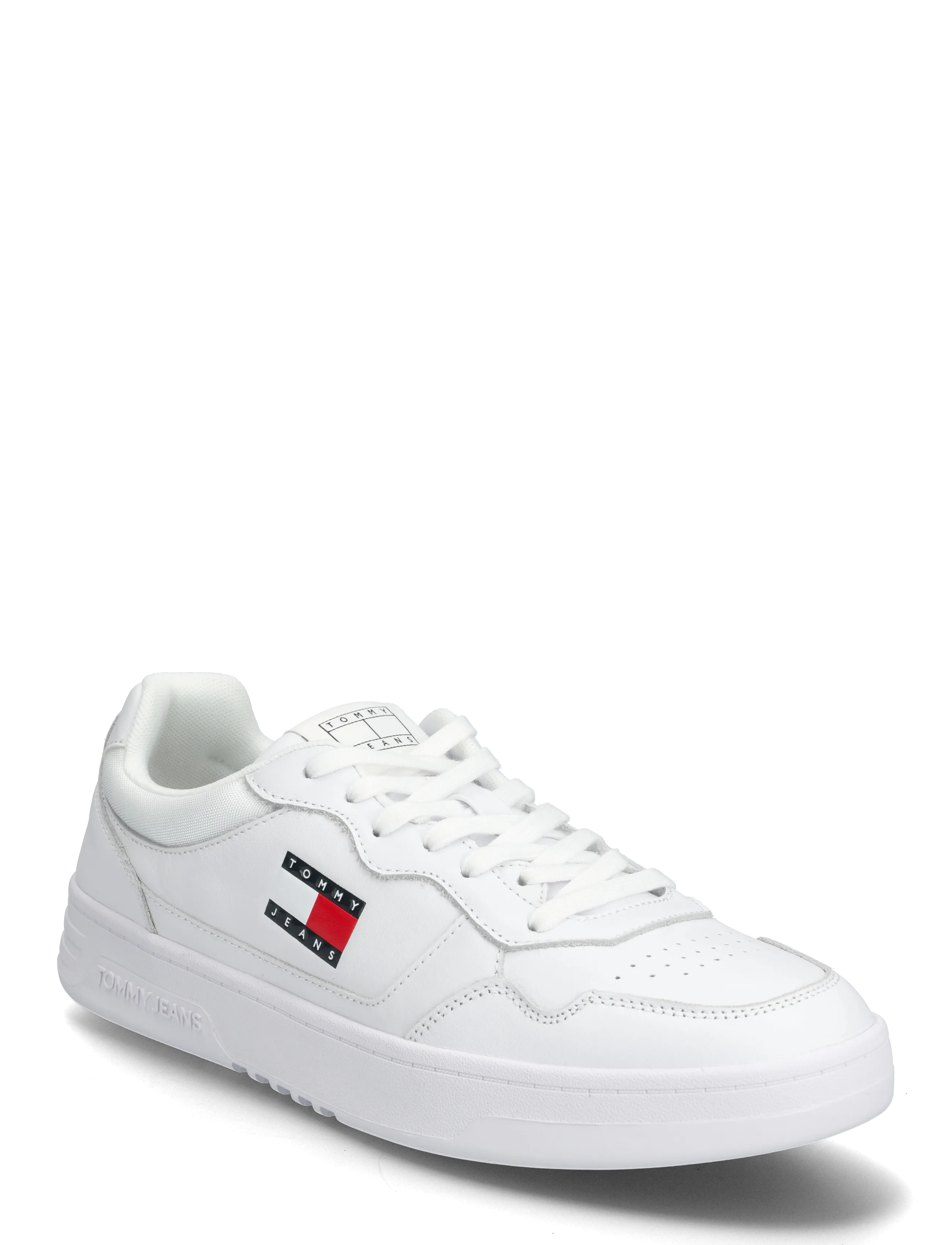 Tommy Hilfiger (New) Tjm Cupsole Leather Ess, Mænd, Sneakers, Hvid, Str: 41