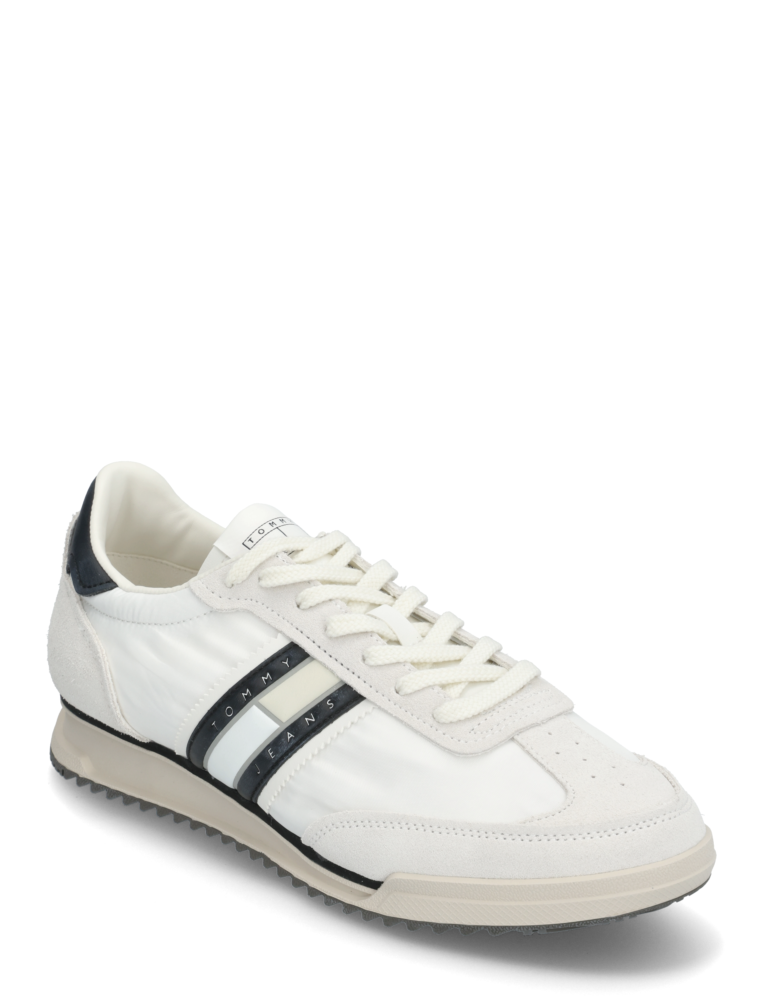Tommy Hilfiger TJM RETRO RUNNER CLEATED - Sneakers - BLACK / white