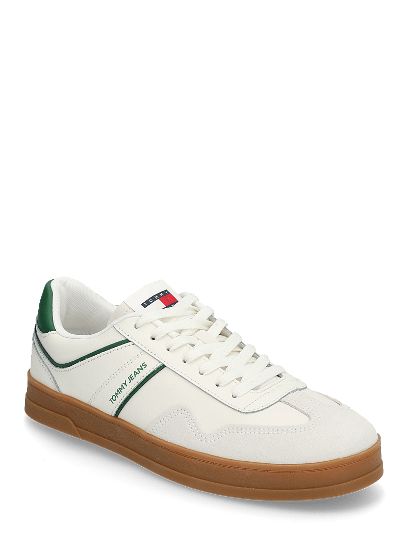 Tommy Hilfiger - THE GREENWICH LEATHER - låga sneakers - ivory - 0