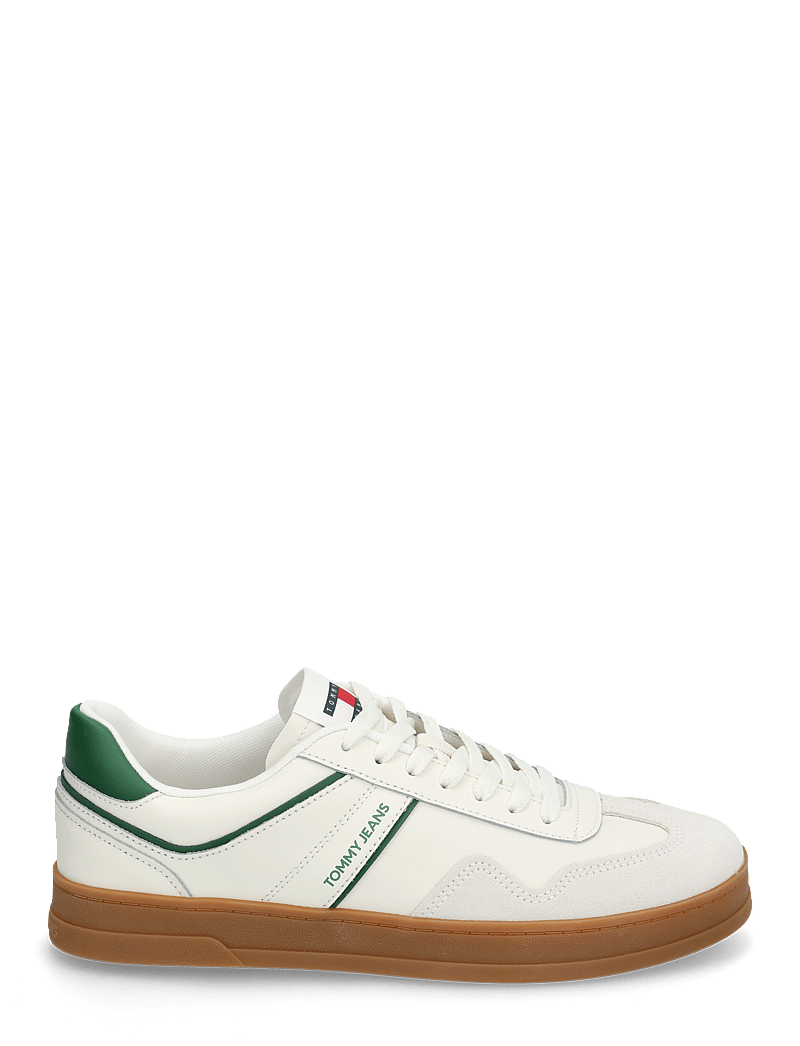 Tommy Hilfiger - THE GREENWICH LEATHER - låga sneakers - ivory - 1