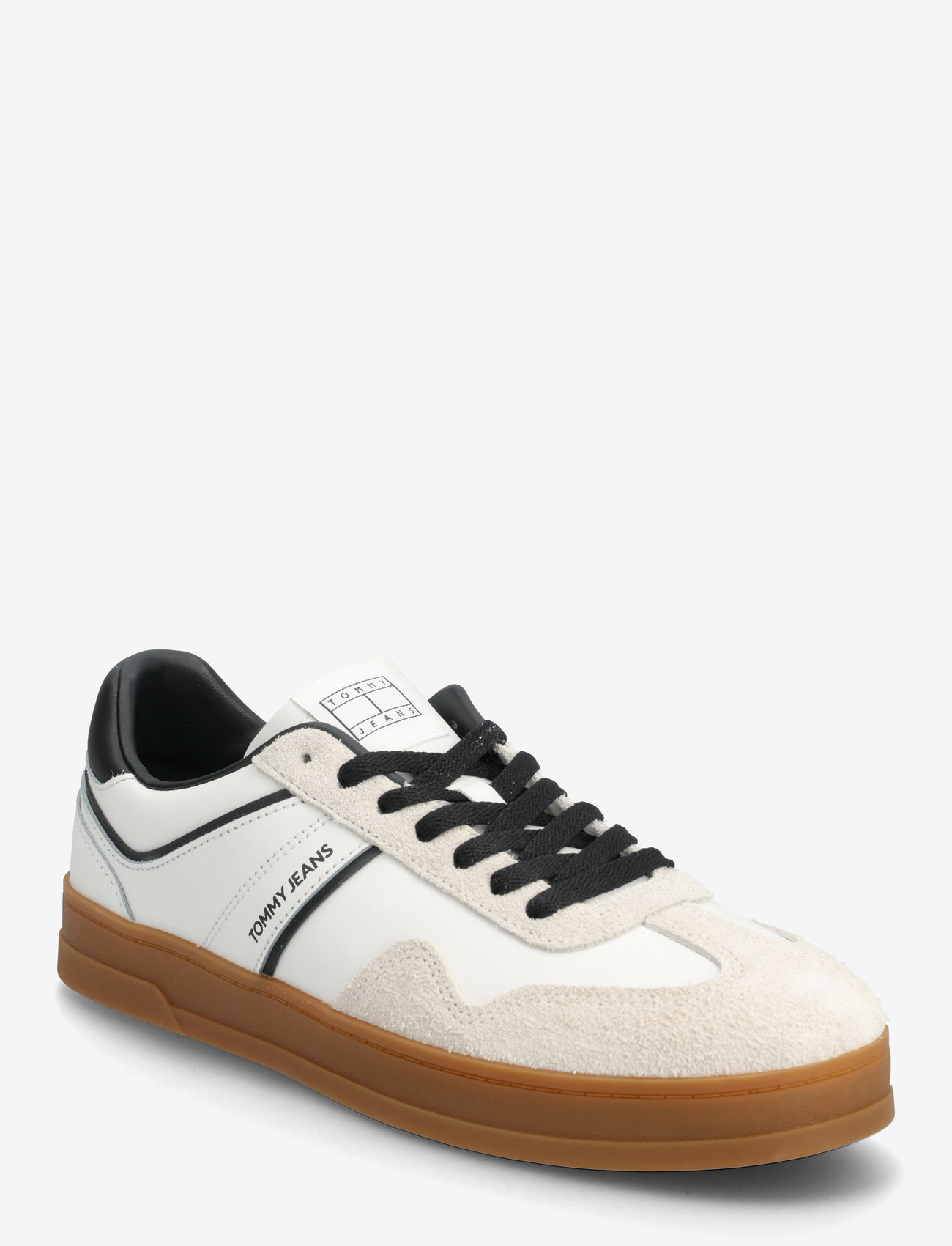 Tommy Hilfiger - THE GREENWICH LEATHER - madala säärega tossud - ecru - 0