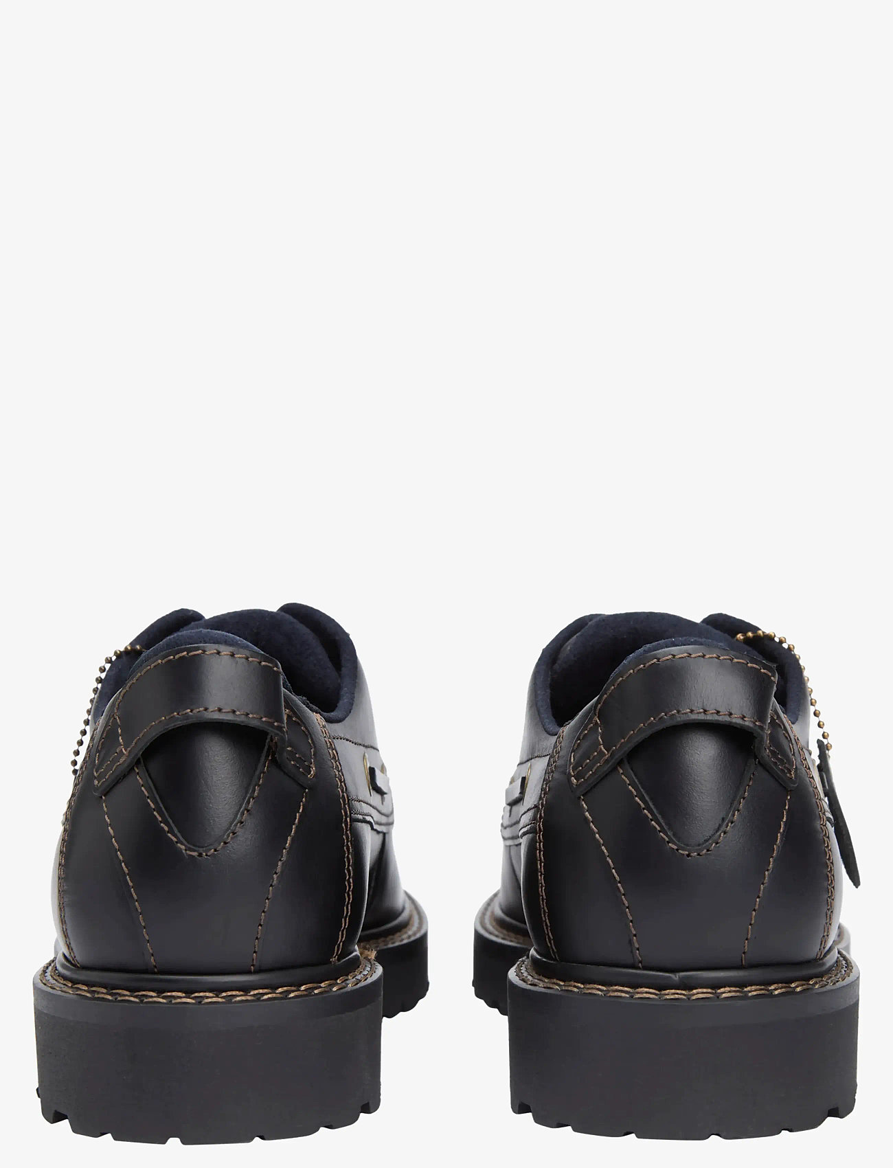 Tommy Hilfiger - ARCHIVE 01 BOAT SHOE  LEATHER - brogues - black - 2